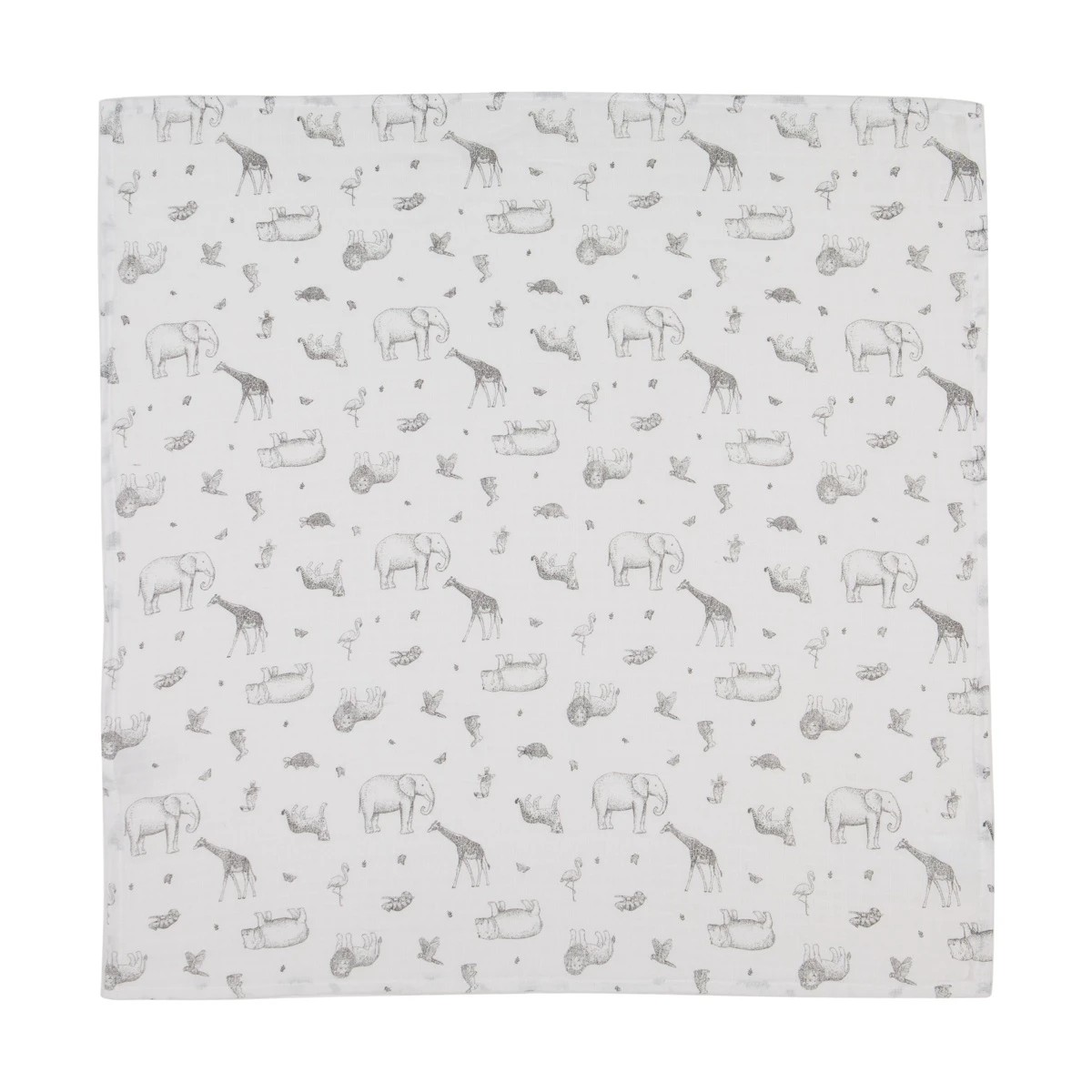 5 3 Pack Muslin Wraps - Jungle, 5 of 6