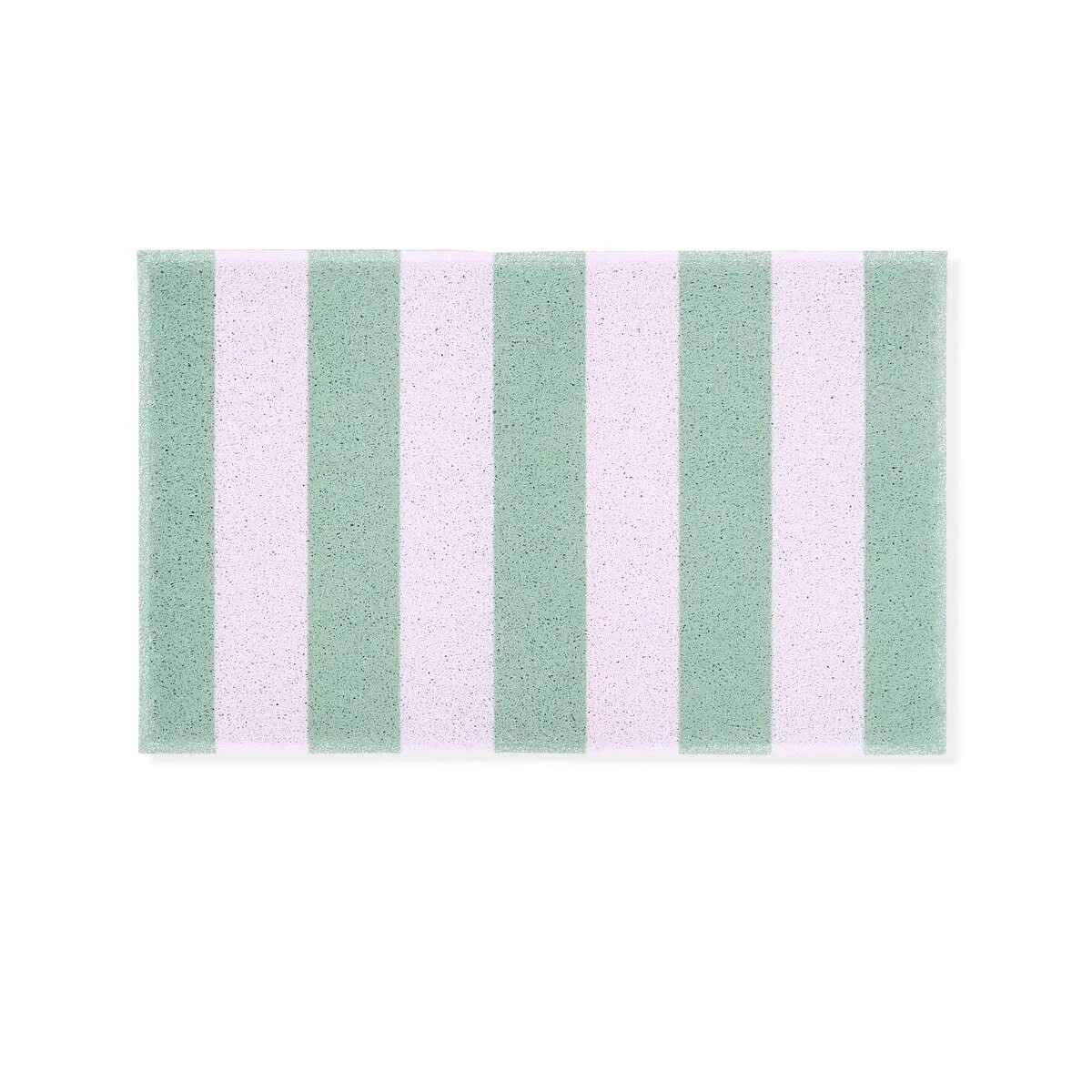 5 Dirt Grip Door Mat - Green and Lilac, 5 of 5