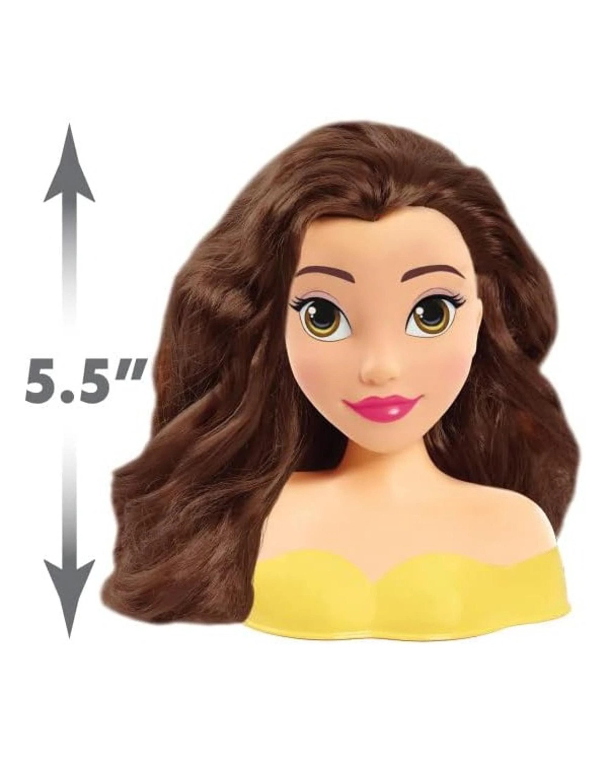2 Disney Princess Belle Mini Styling Head, 2 of 4