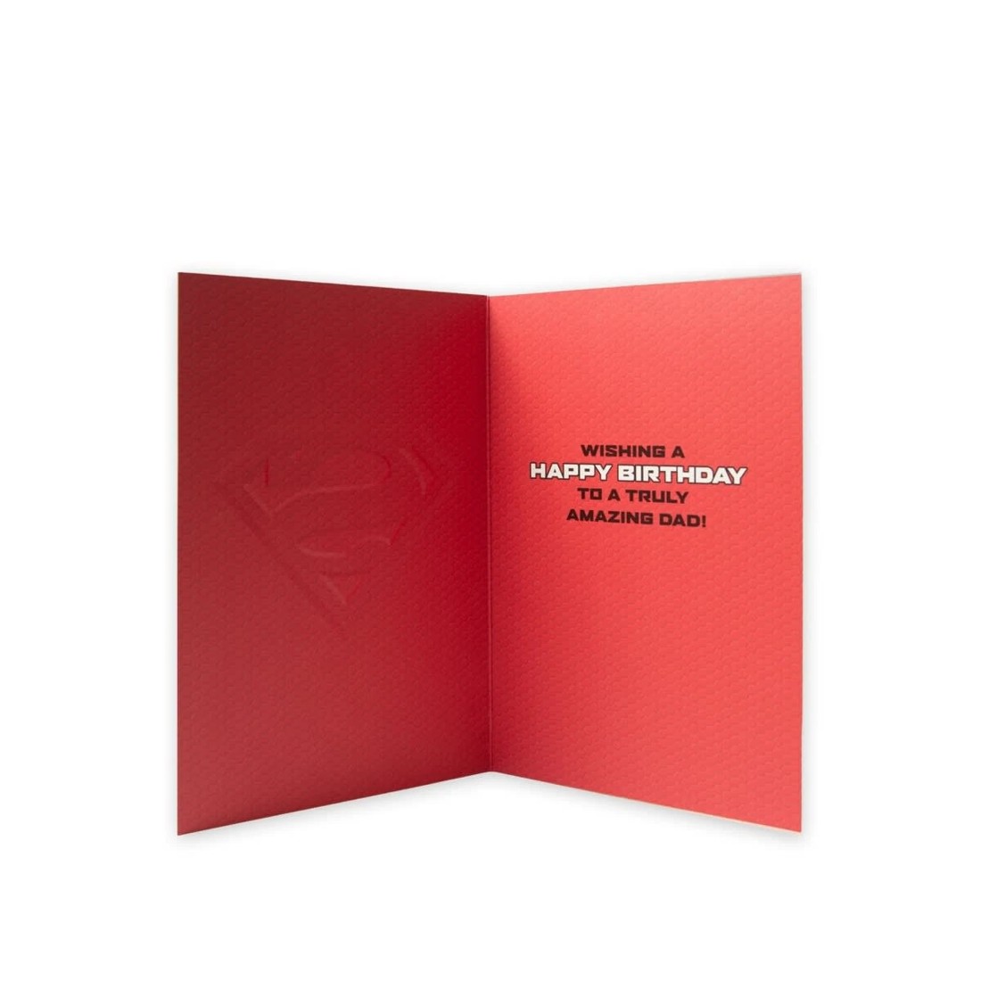 2 Connections from Hallmark DC Comics Superman Birthday Card For Dad - Truly Amazing, 2 of 3