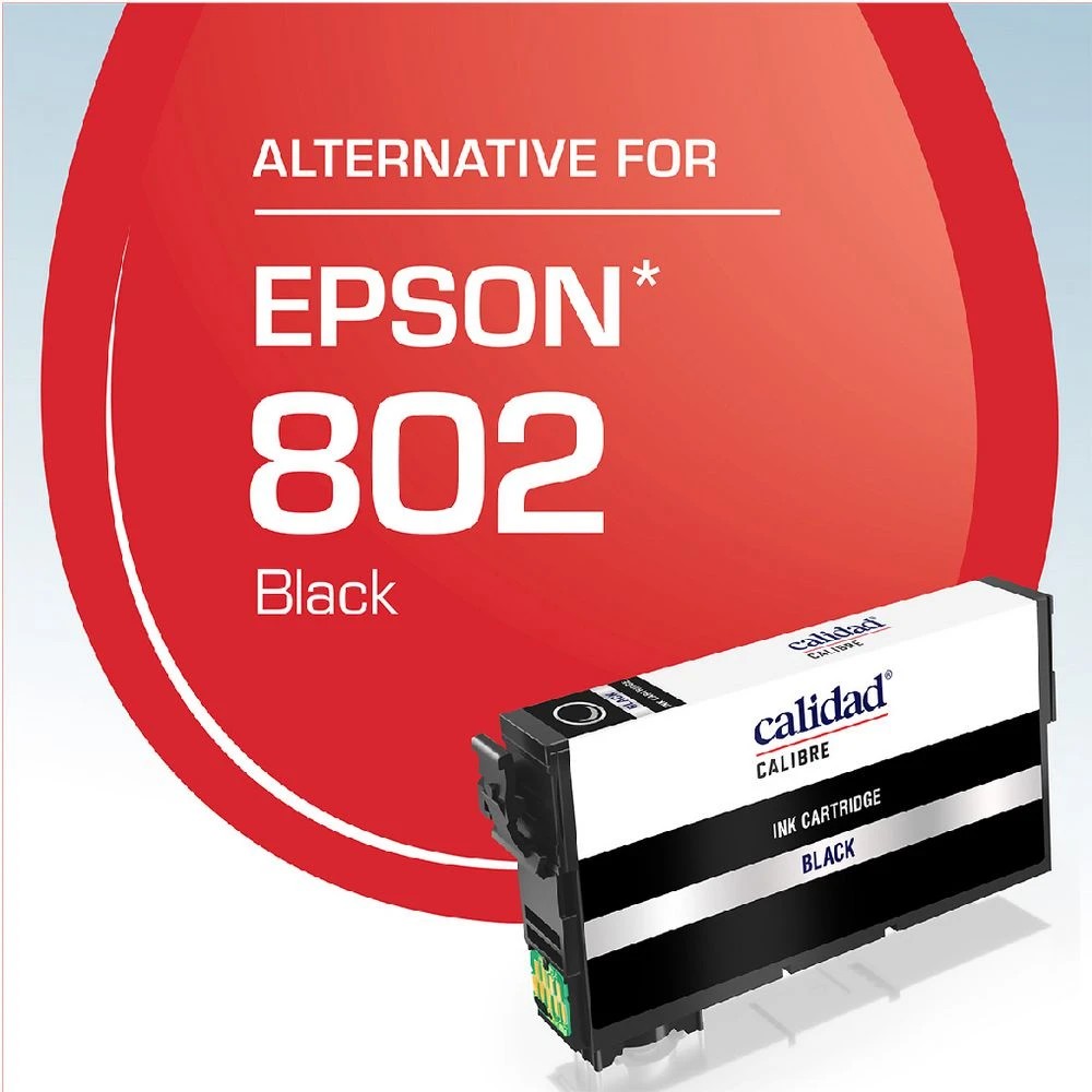 2 Calidad Epson 802 Black, 2 of 7