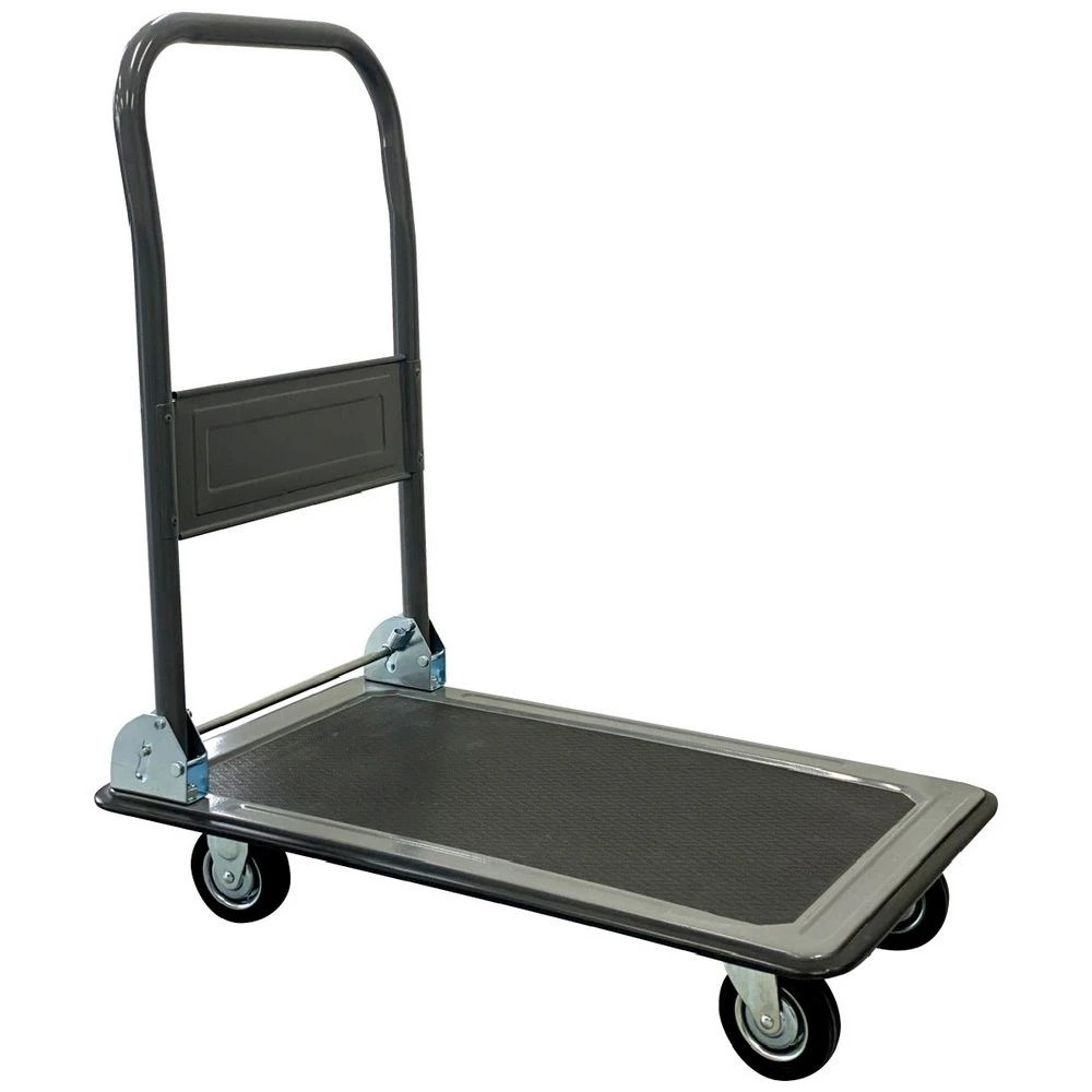 1 J.Burrows 150kg Platform Trolley Black, 1 of 5