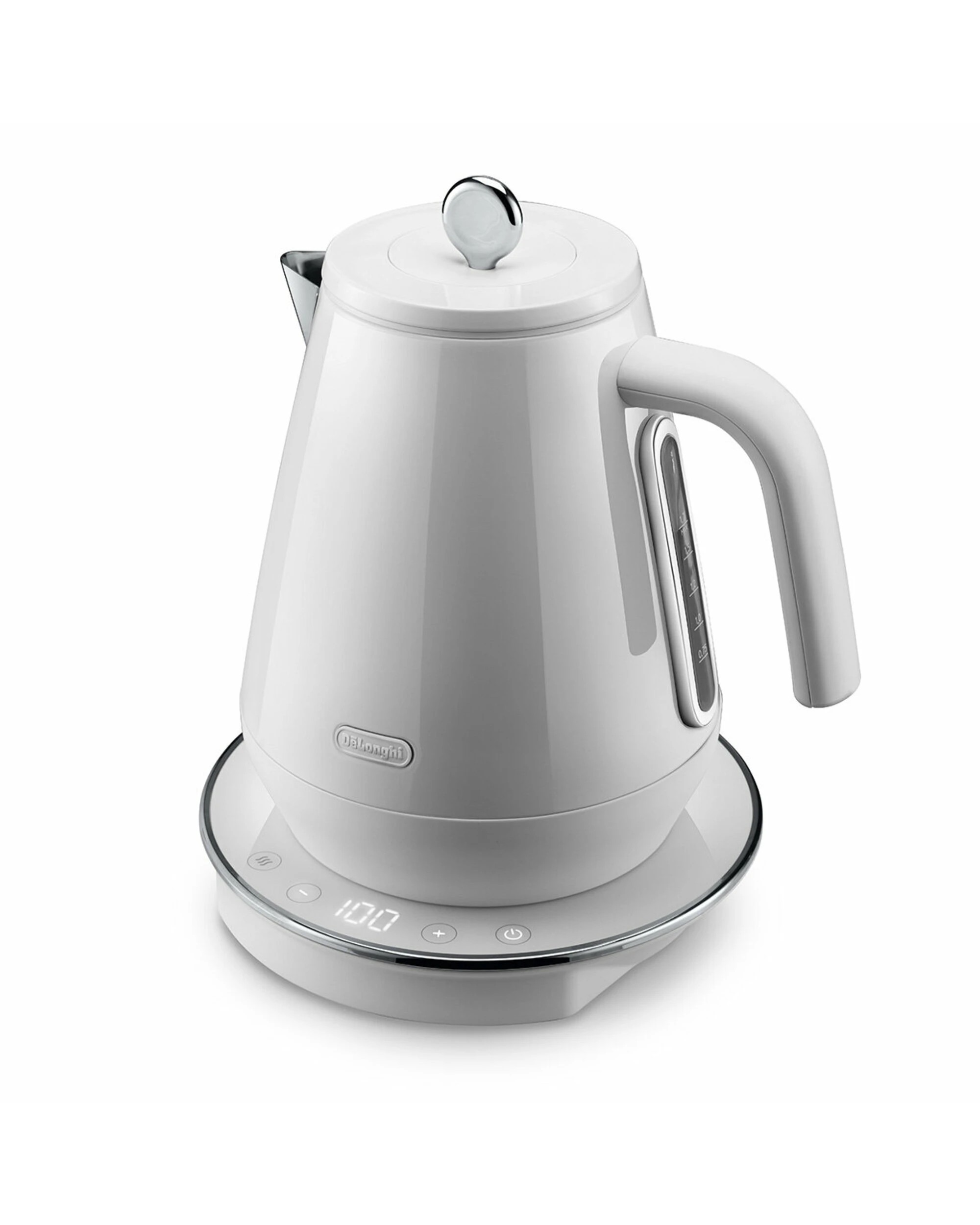 2 De'Longhi Eclettica Variable Temperature Kettle White, 2 of 5