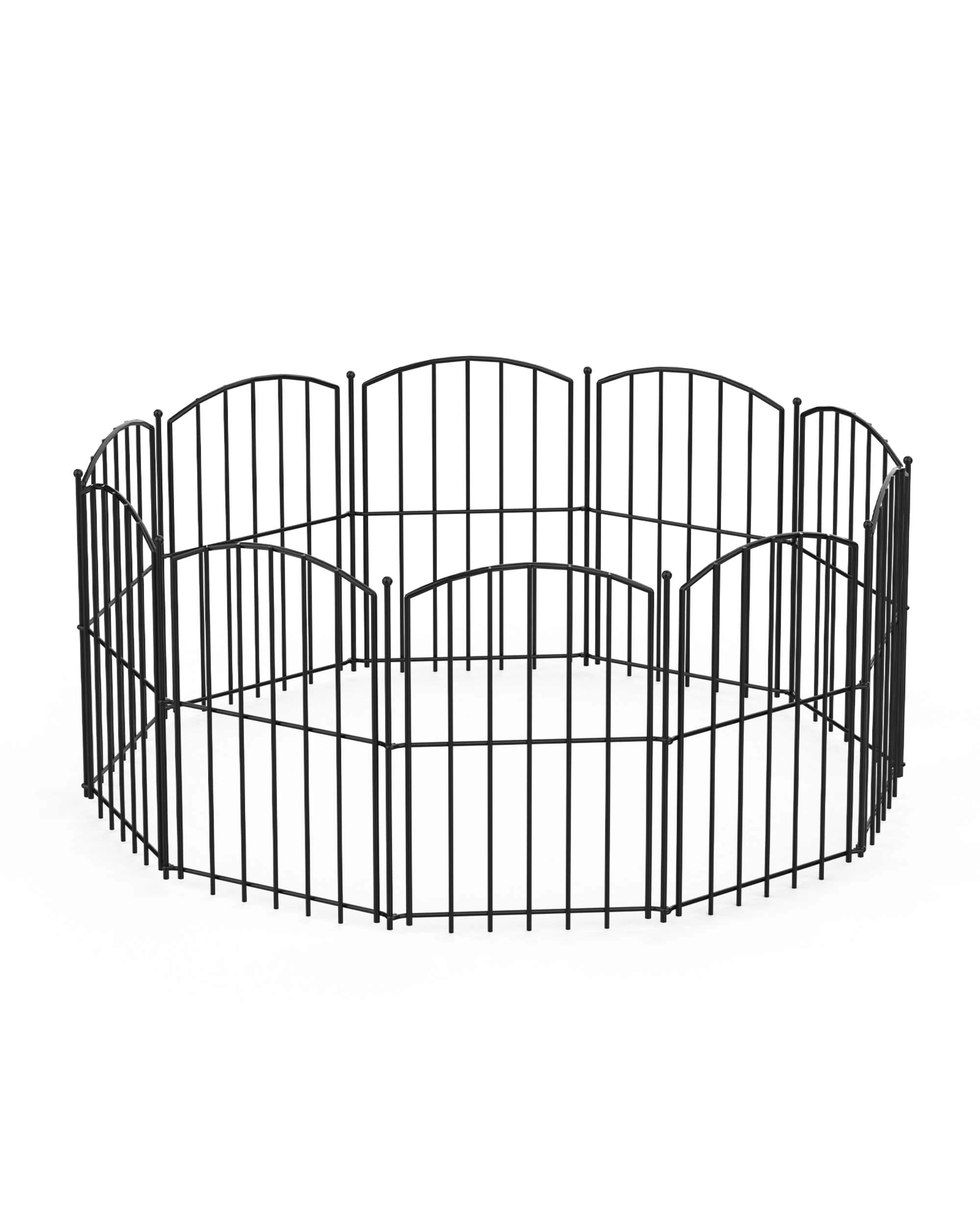 6 Advwin Garden Fence DIY Flower Bed Pet Barrier Border, 6 of 9