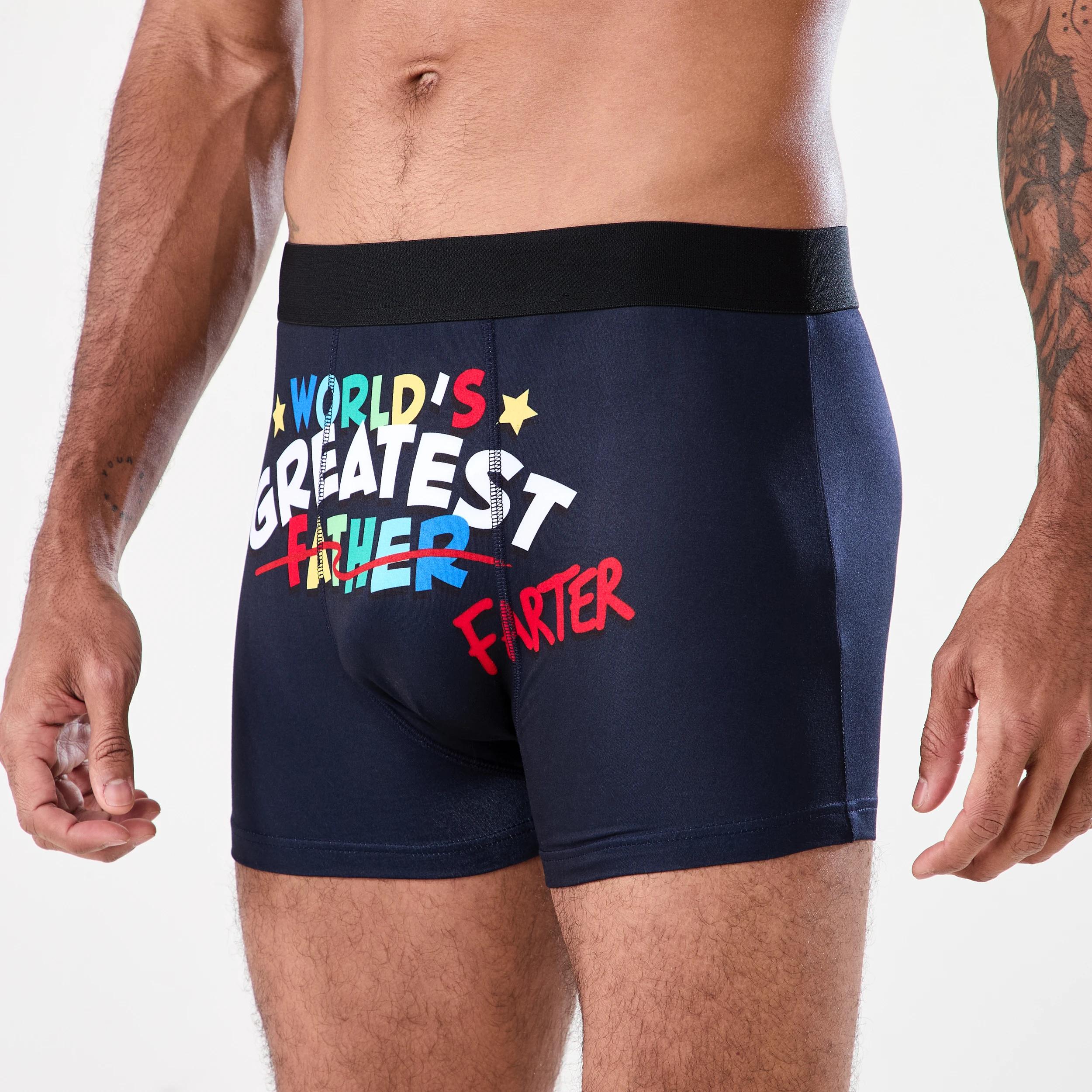 3 Trunks and Socks Set WORLDS GREATEST FARTER, 3 of 8