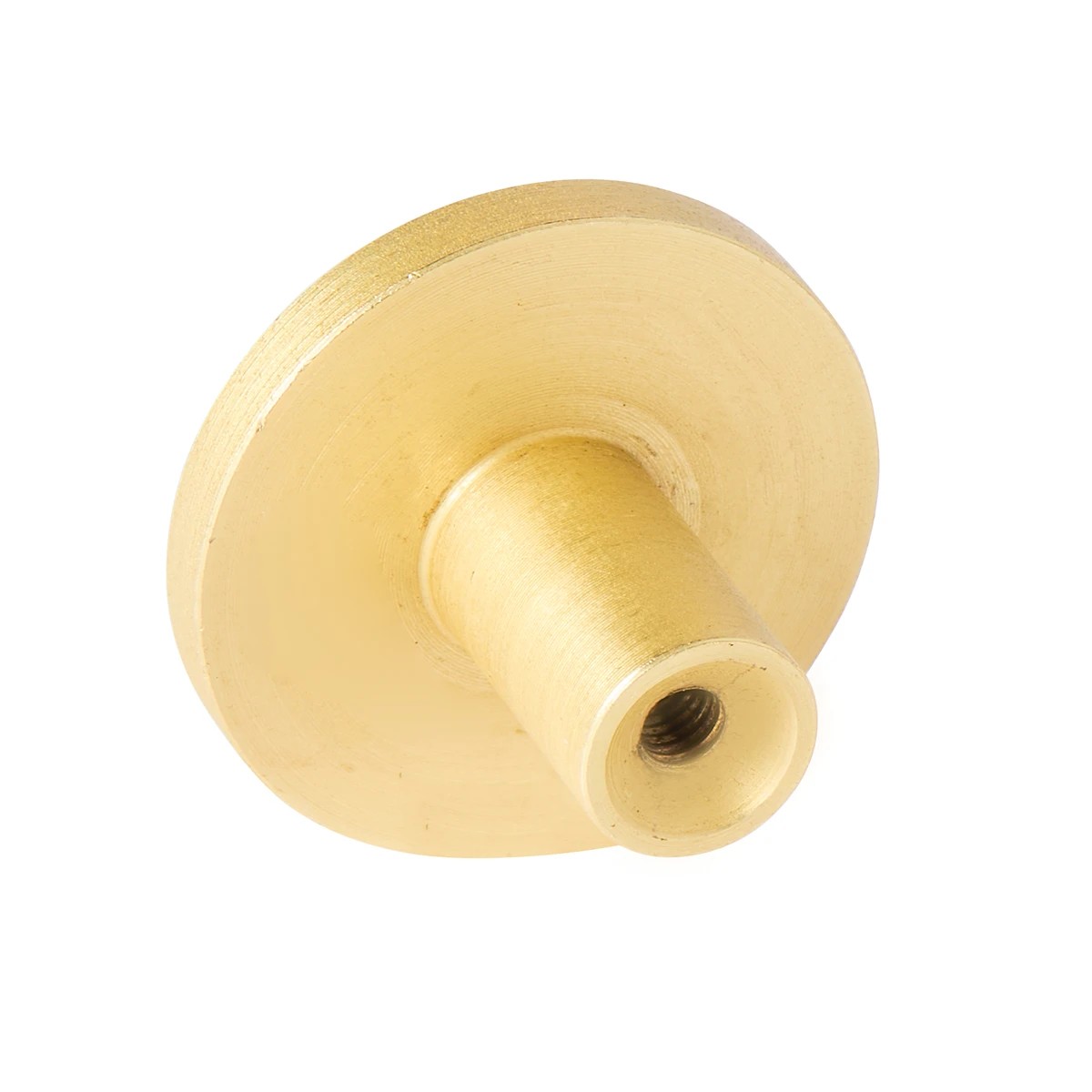 7 2 Pack Linear Round Handles - Gold Look, 7 of 8