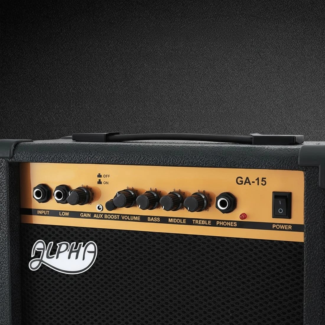 4 Alpha Electric Guitar Music String Instrument 20W Amplifier - Blue, 4 of 5