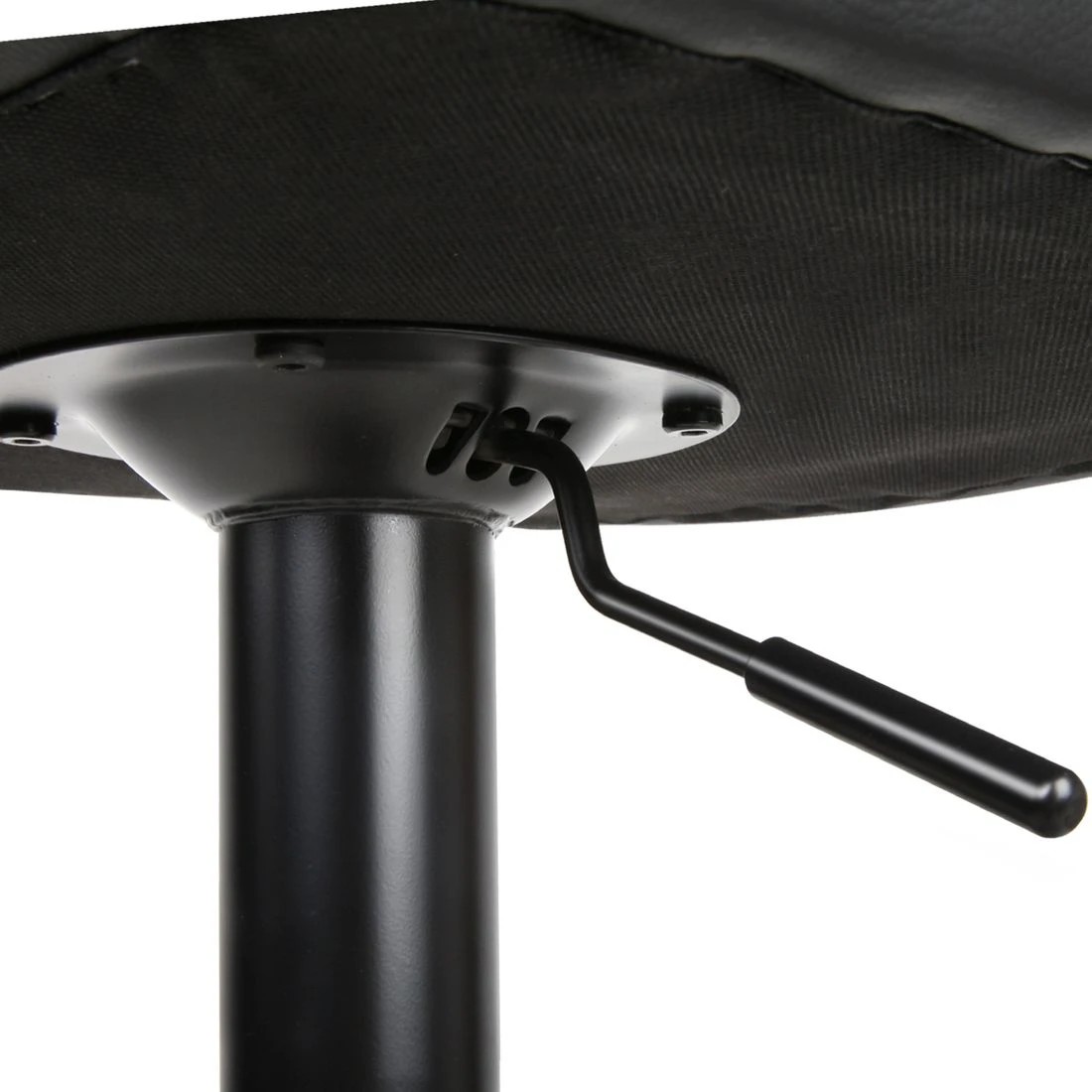7 Artiss 2x Bar Stools Gas Lift Leather Stool - Black, 7 of 7