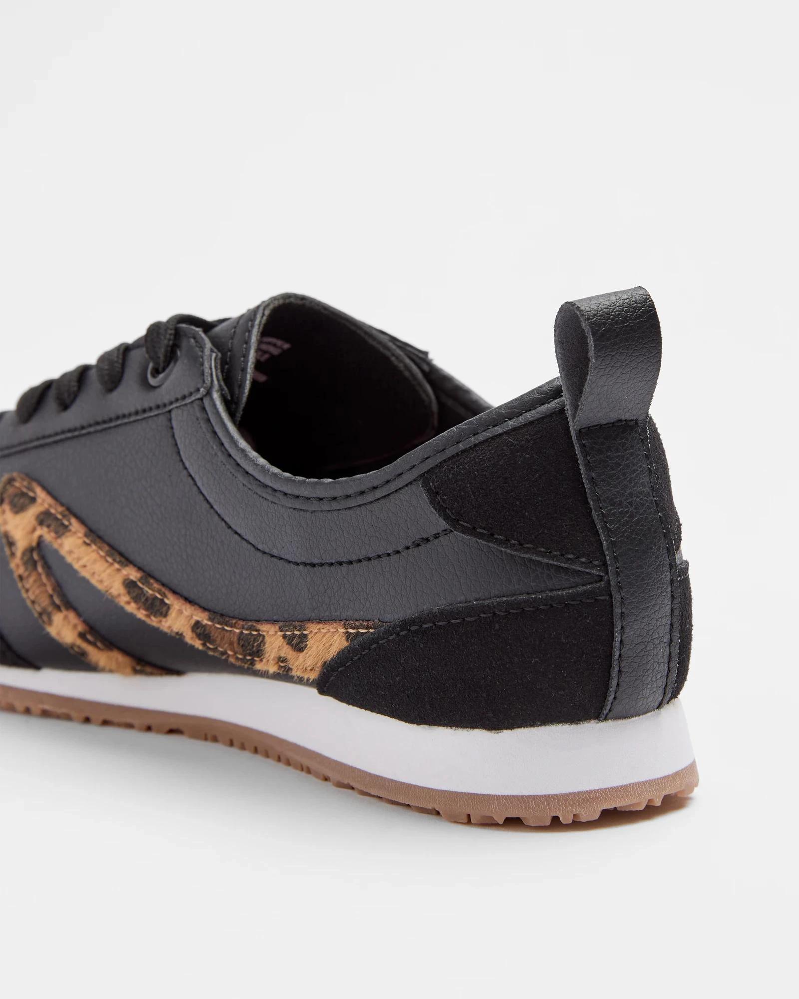 2 Target Womens Mini Wedge Sneaker - Mia BLACK LEOPARD, 2 of 3