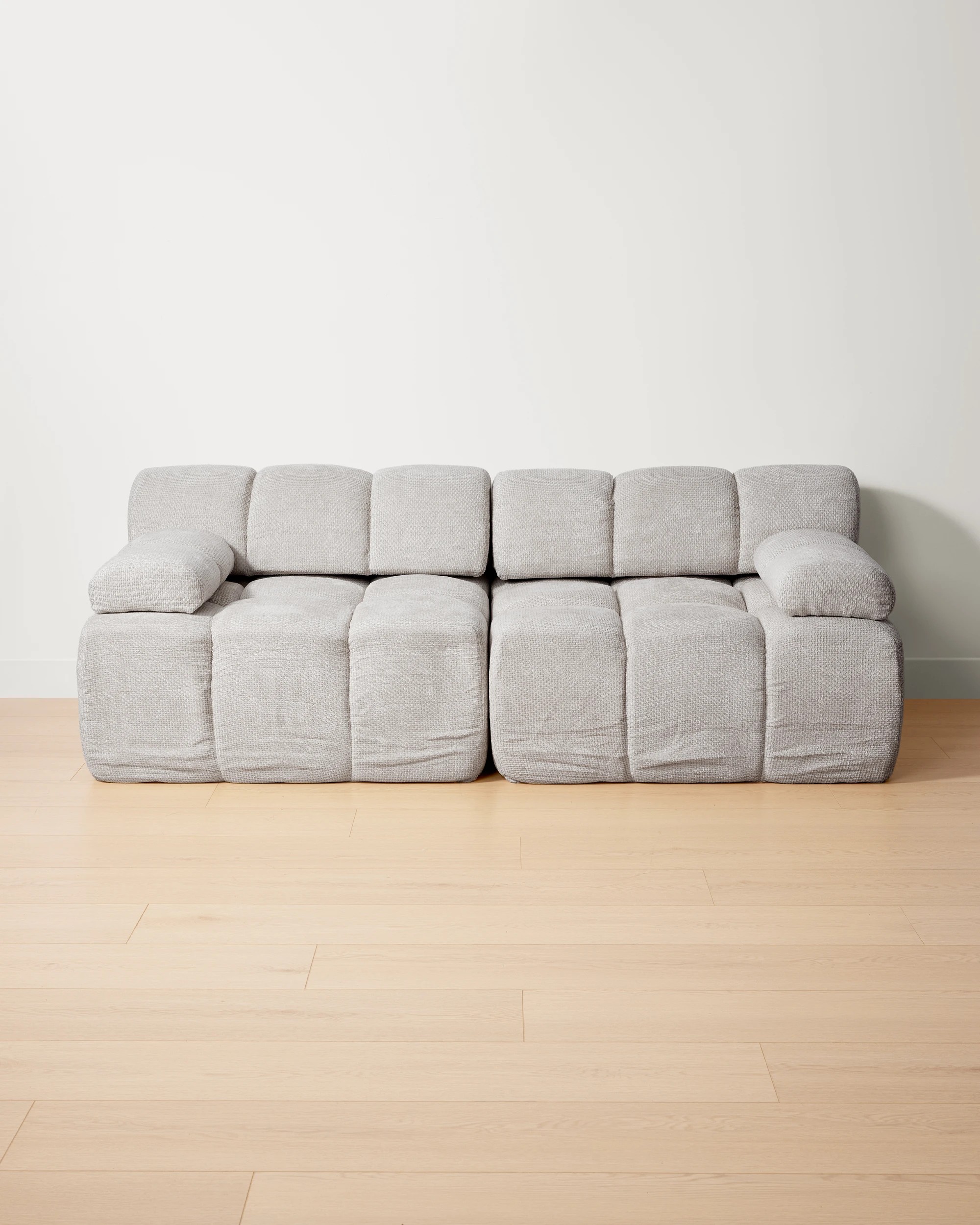 2 Mali 2 Seat Compressed Sofa - Cream, 2 of 8