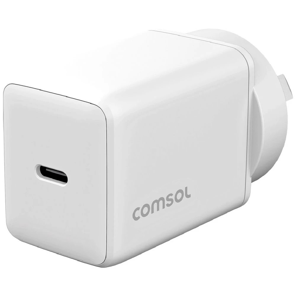 1 Comsol 45W USB-C Wall Charger White, 1 of 5