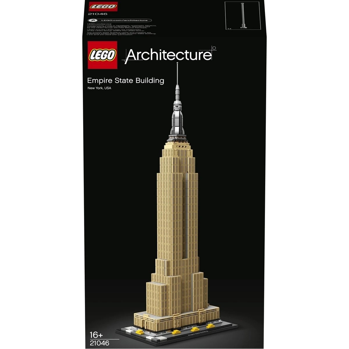 3 LEGO Architecture Empire State Building 21046, 3 of 8