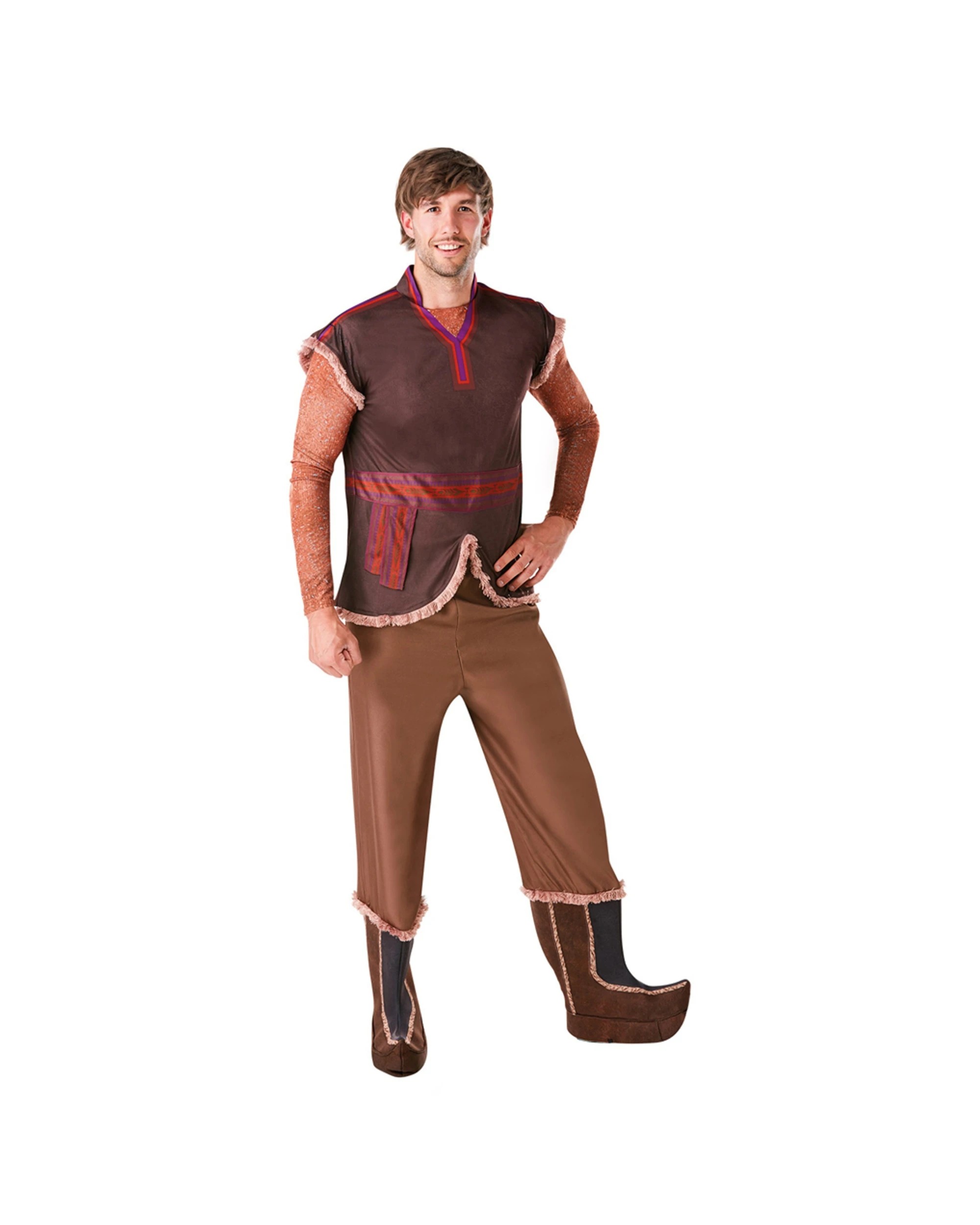 1 Disney Kristoff Frozen 2 Deluxe Costume Size Standard Dress Up Outfit.
 - Brown, 1 of 1