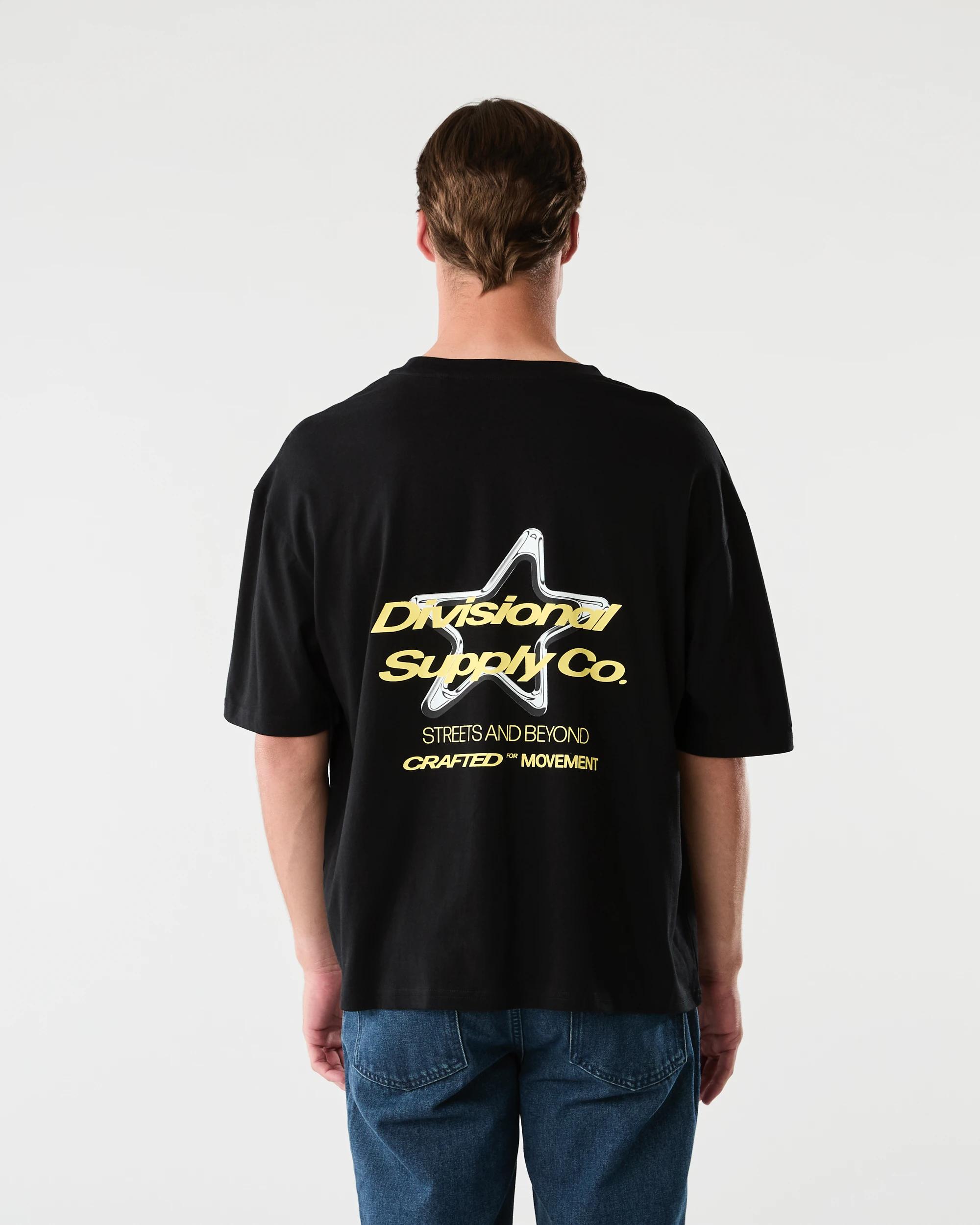 3 Boxy Print T-shirt Blk Dvsn, 3 of 7