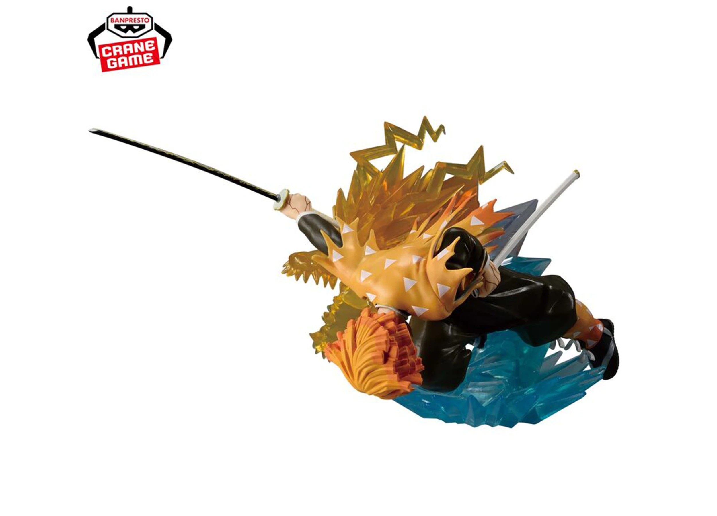 2 Banpresto Demon Slayer Kimetsu No Yaiba Vibration Stars Plus - Zenitsu Agatsuma - Multi, 2 of 3
