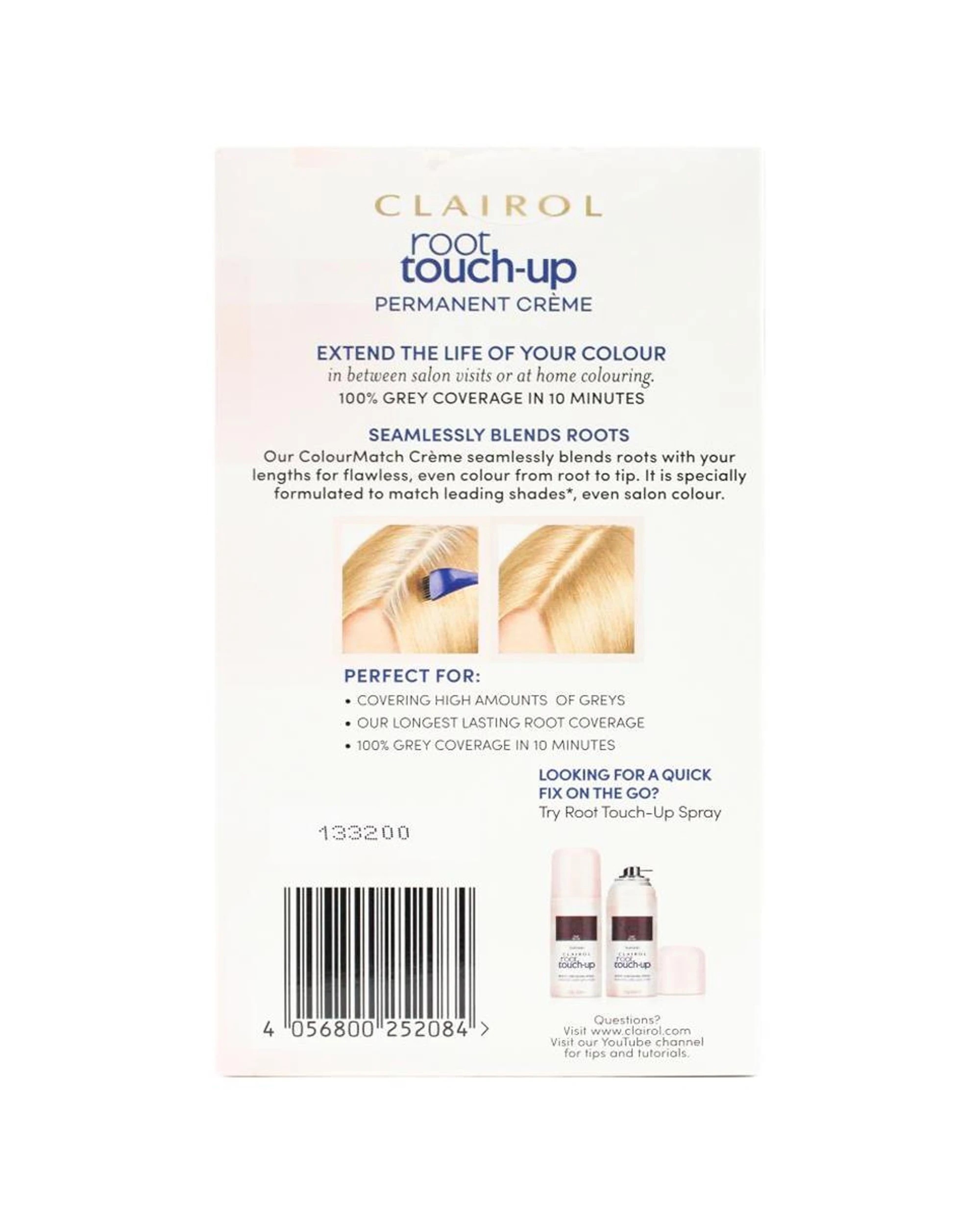 3 Clairol Root Touch Up Permanent Creme Hair Colour 8PK 9A Light Ash Blonde - Multi, 3 of 3