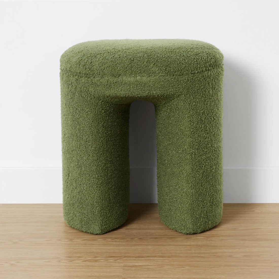 2 Boucle Ottoman - Green, 2 of 9