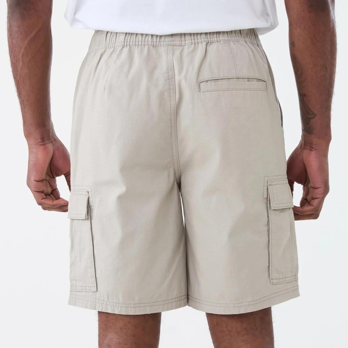 3 Textured Cargo Shorts SPACE DUST, 3 of 6