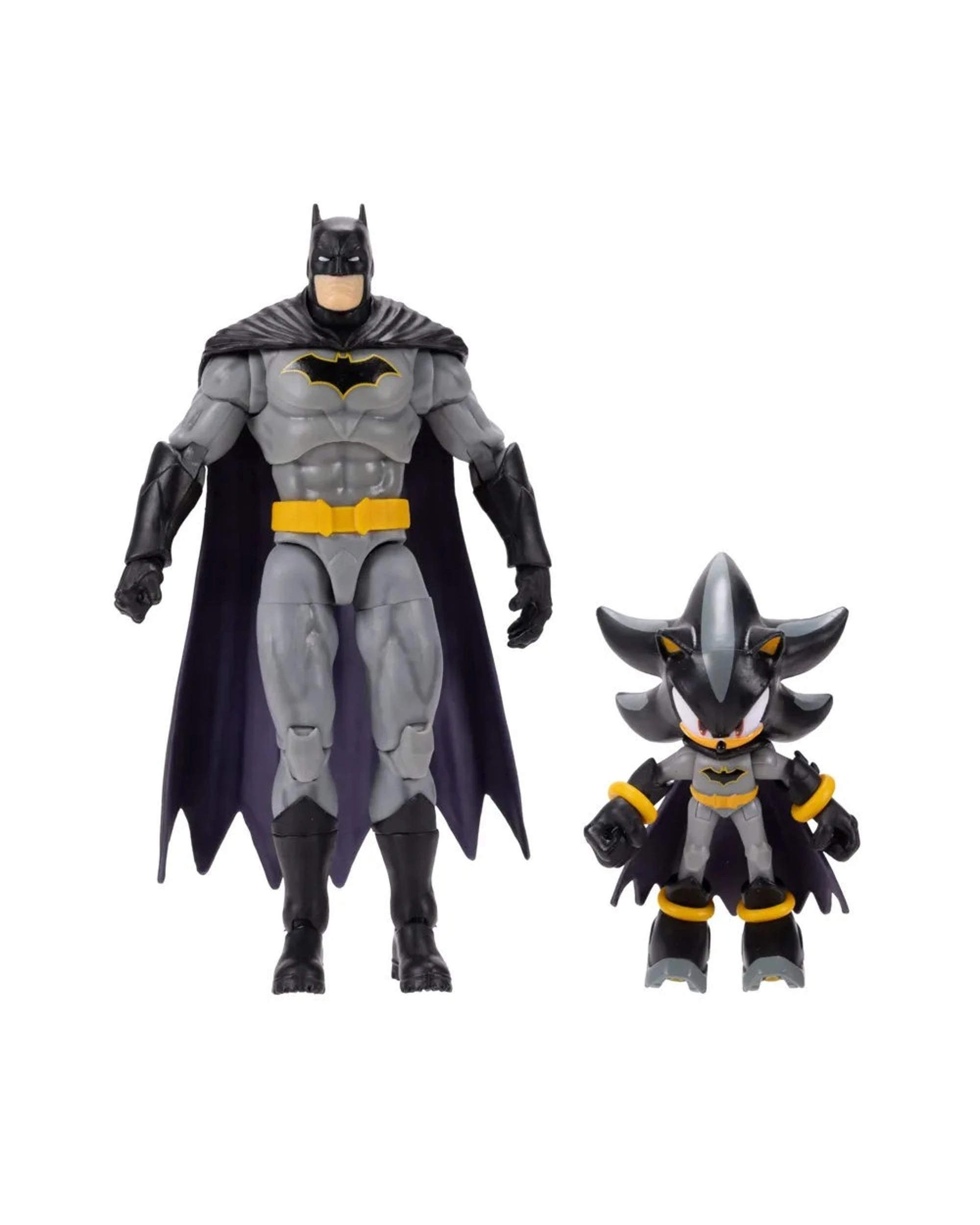 4 Sonic the Hedgehog X DC Batman and Shadow as Batman 5 inch Action Figure 2 Pack, 4 of 9