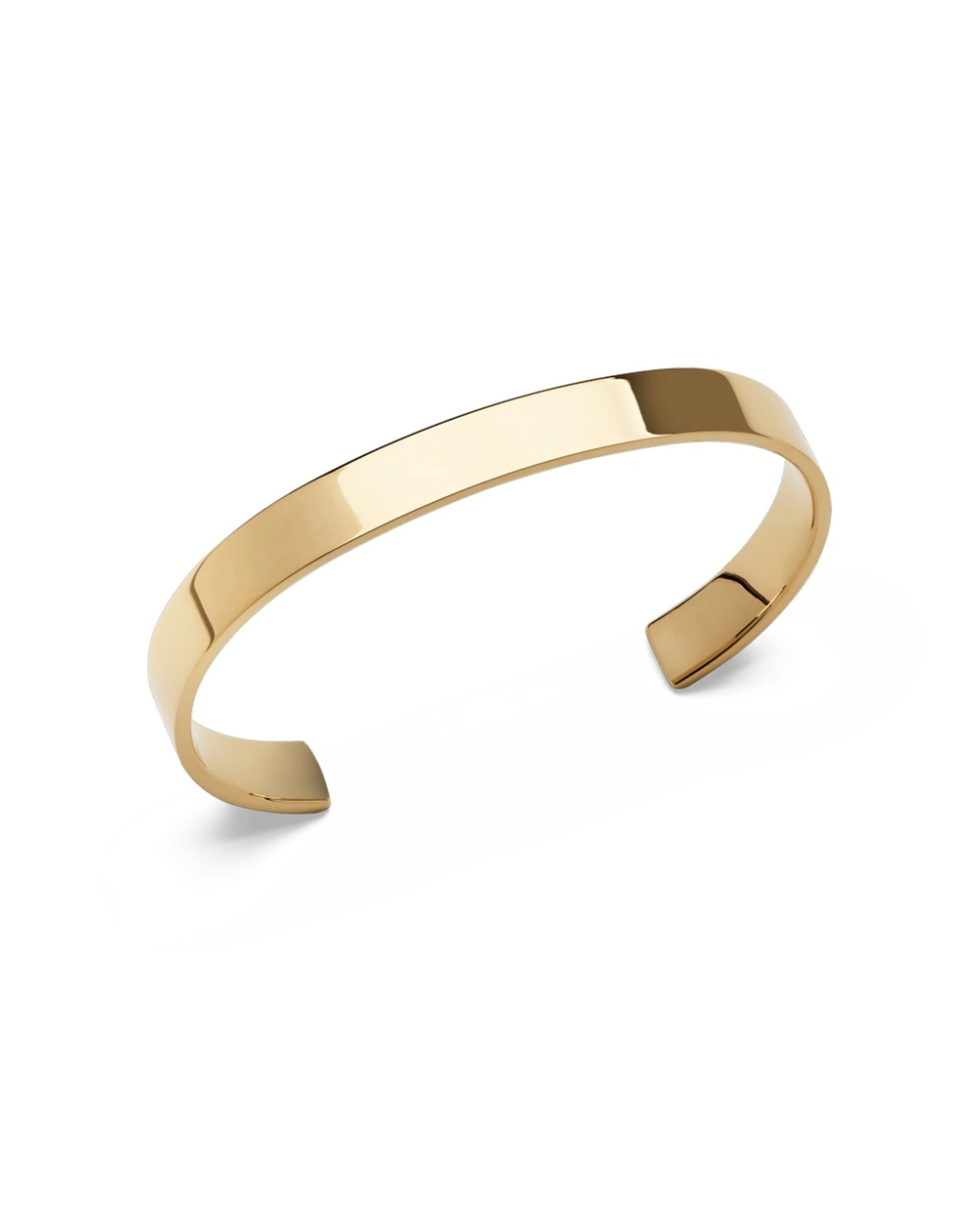 2 Daniel Wellington Line Cuff Polished Gold Bracelet Large Jewellery - Gold, 2 of 4