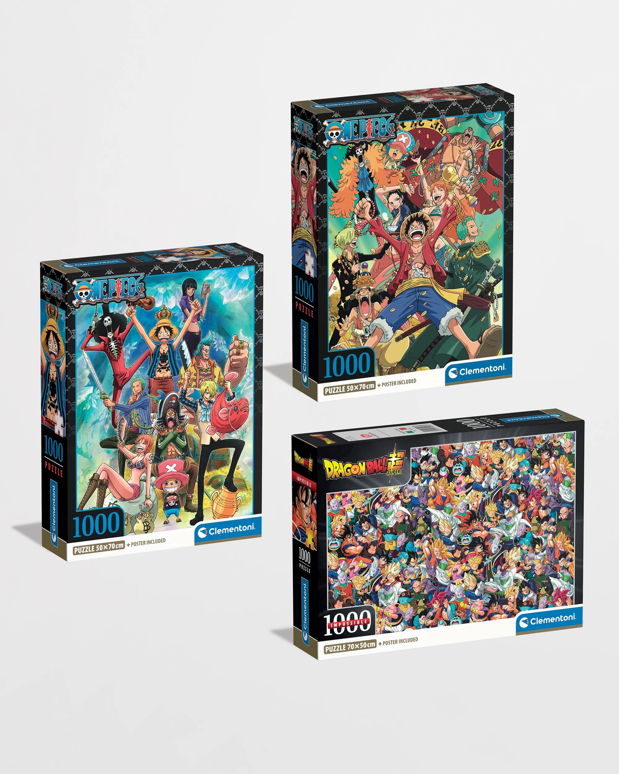 1 One Piece/Dragonball Z 1000 Piece Jigsaw Puzzle - Assorted - Multi, 1 of 6