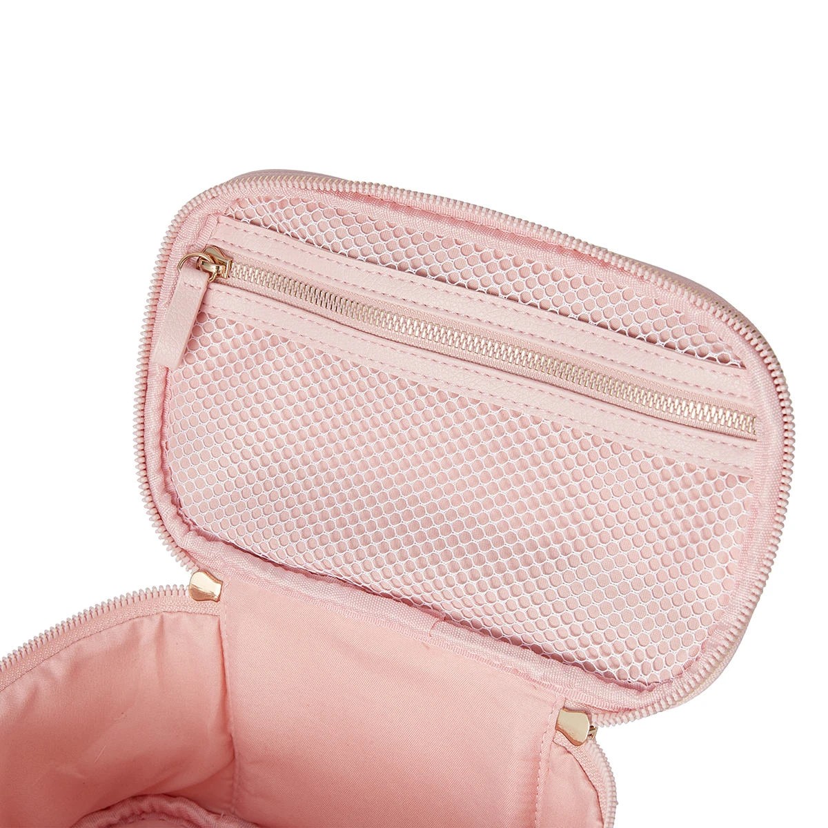 6 OXX Cosmetics Makeup Bag - Pink Palm, 6 of 7