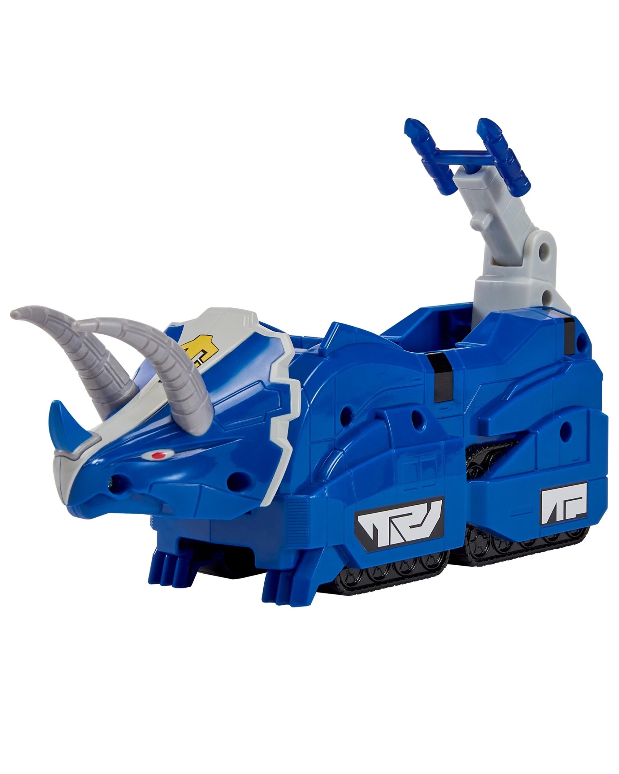 4 Mighty Morphin Power Rangers Re-Ignition Combinable Dinozord Triceratops Toy, 4 of 10