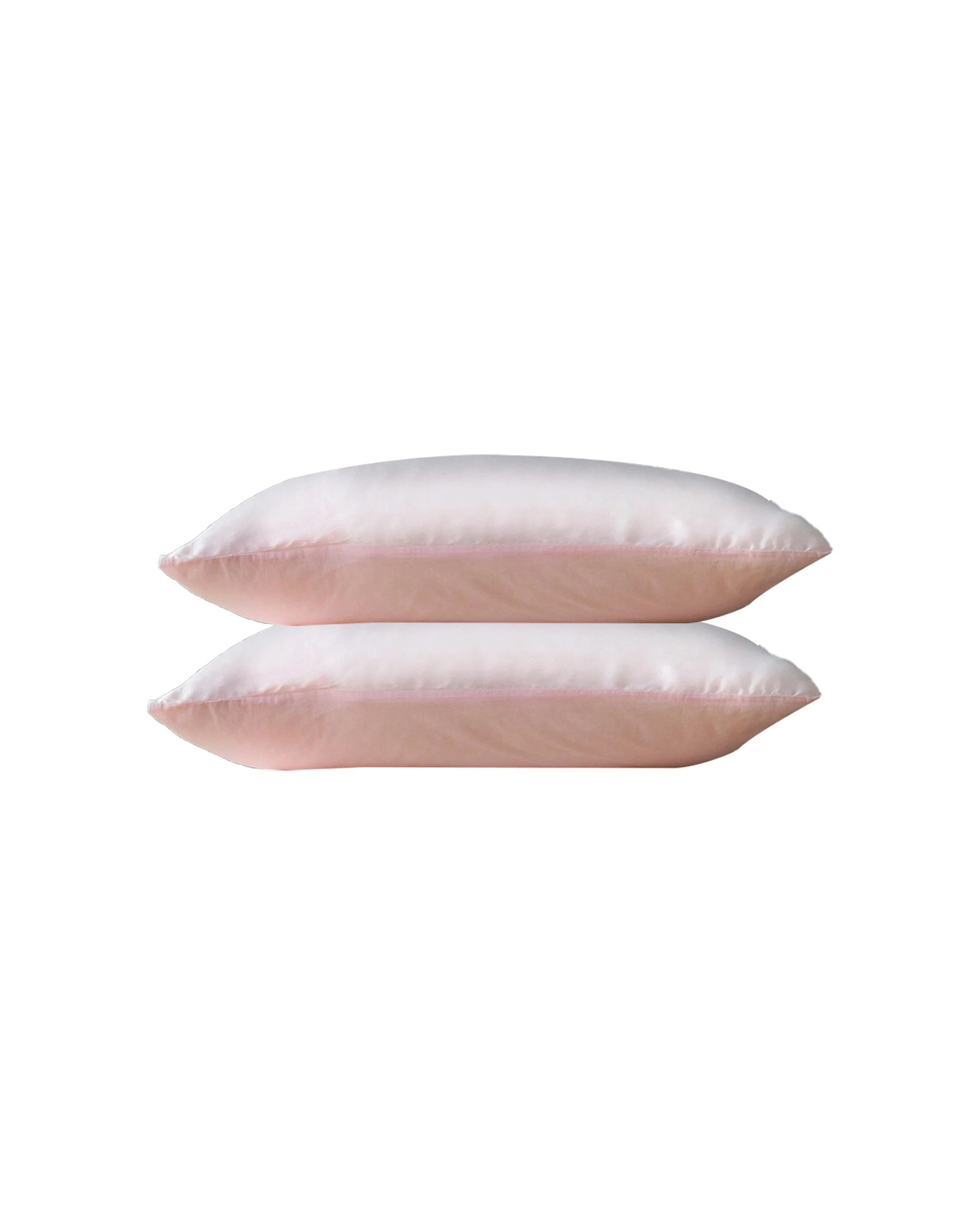 1 Canningvale 2pc Beautysilks Pillowcase Set 100 Percent Mulberry Silk Blush - Pink, 1 of 4