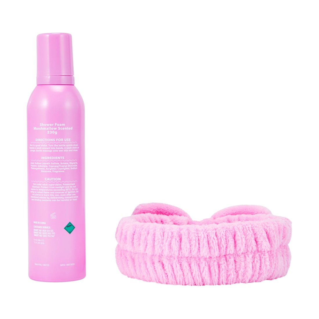 3 OXX Bodycare Whipped Shower Foam and Novelty Headband - Santa, 3 of 6