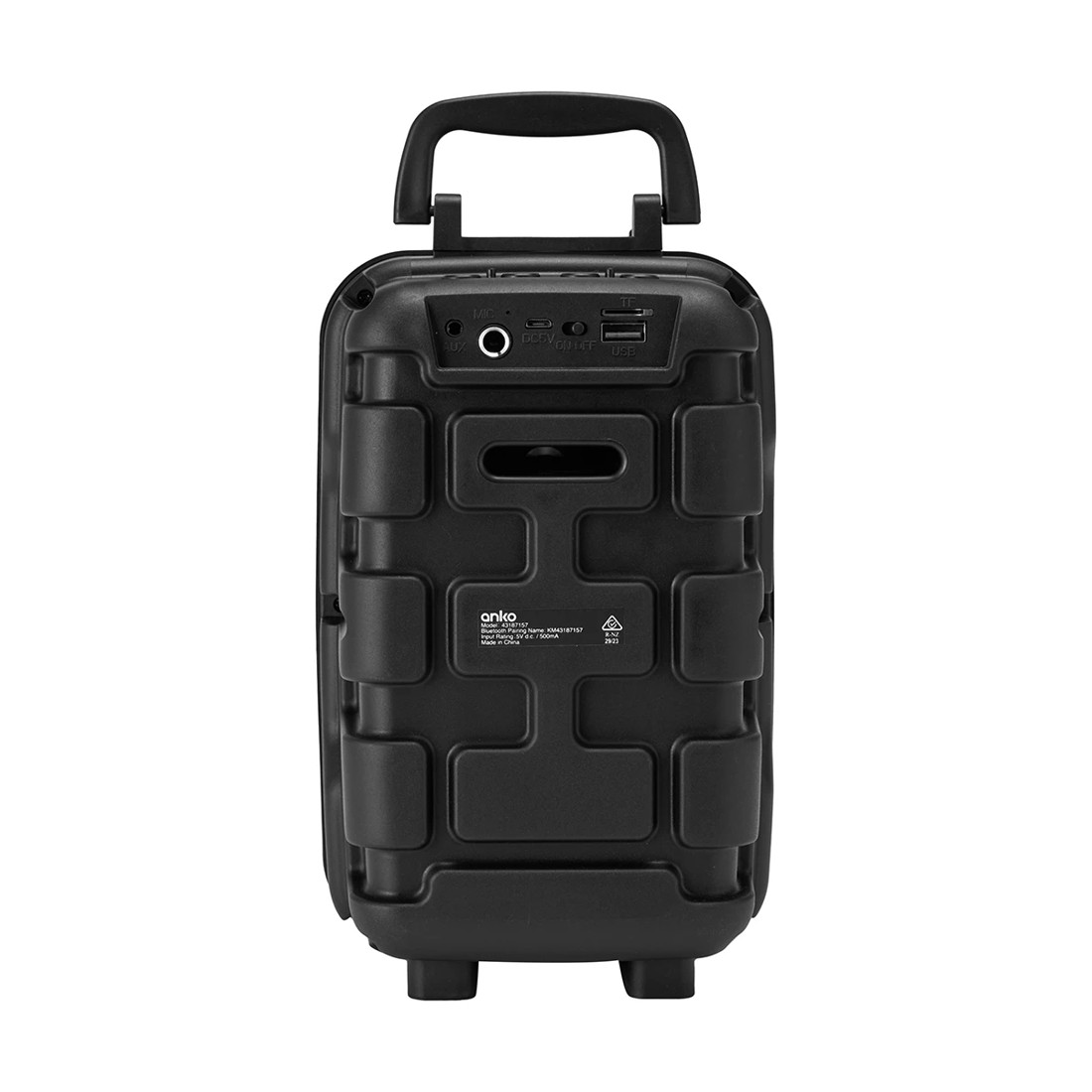 6 Karaoke Speaker with Microphone - Black, 6 of 10