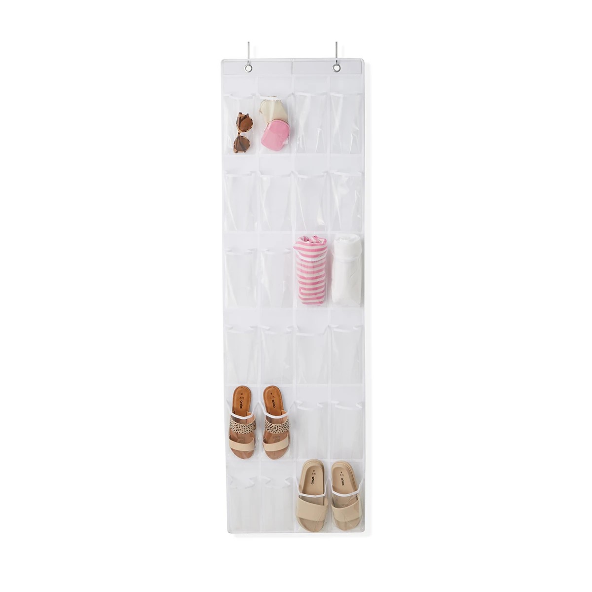 2 Clear Behind the Door Shoe Storage, 2 of 6