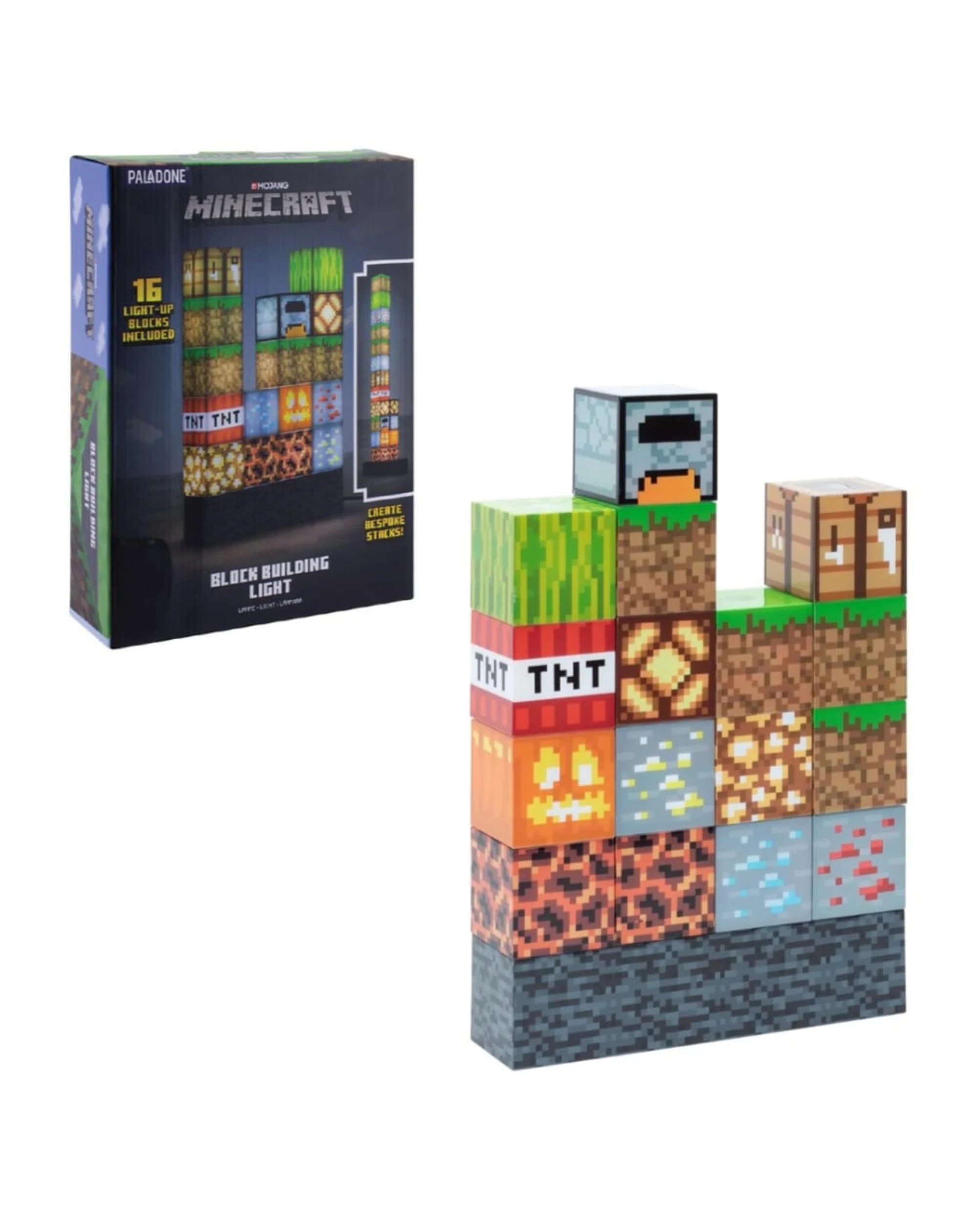 1 Paladone Minecraft Block Building Light, 1 of 3