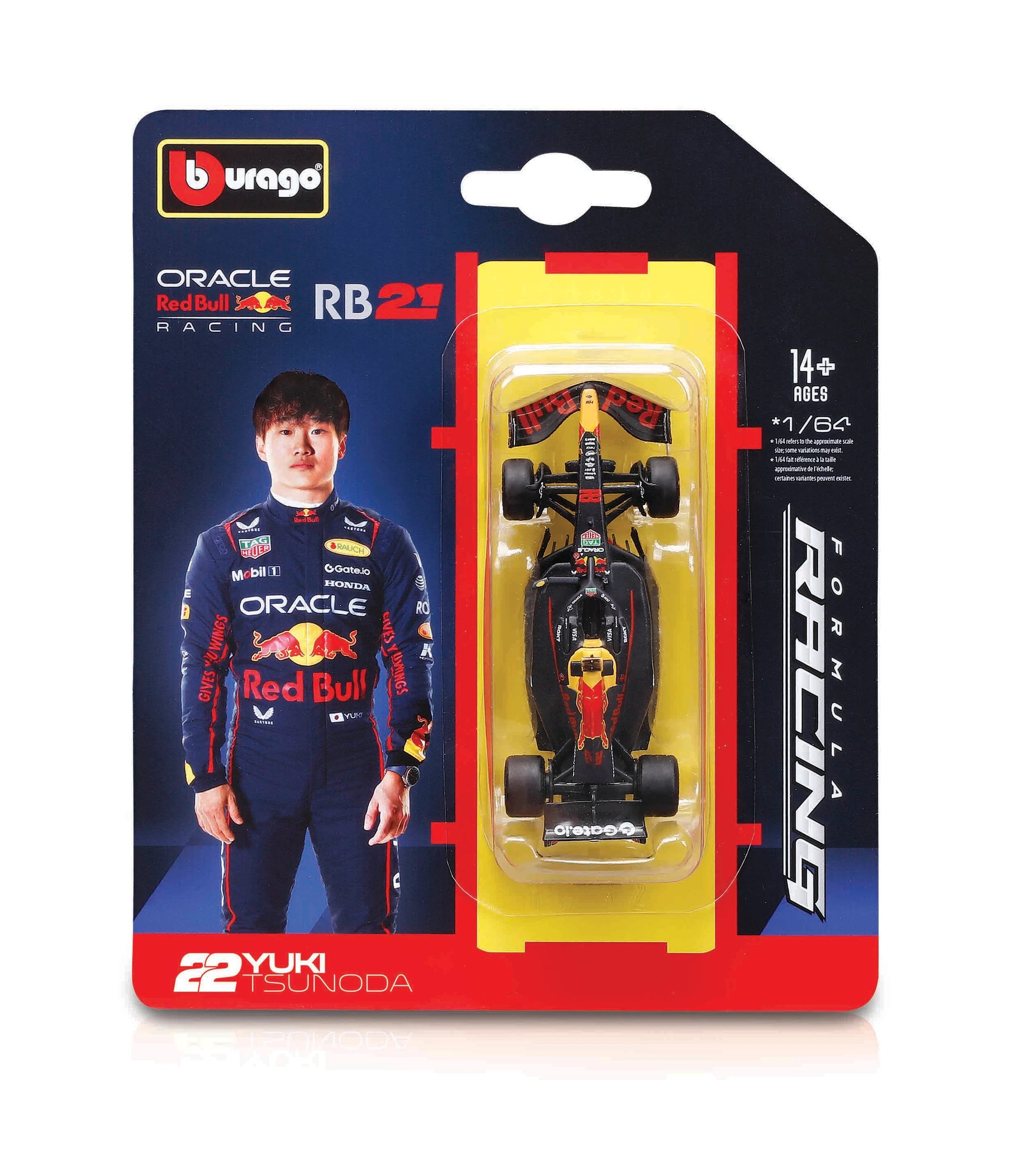 9 Bburago Die Cast 1:64 Formula 1 Car - Assorted - Multi, 9 of 10