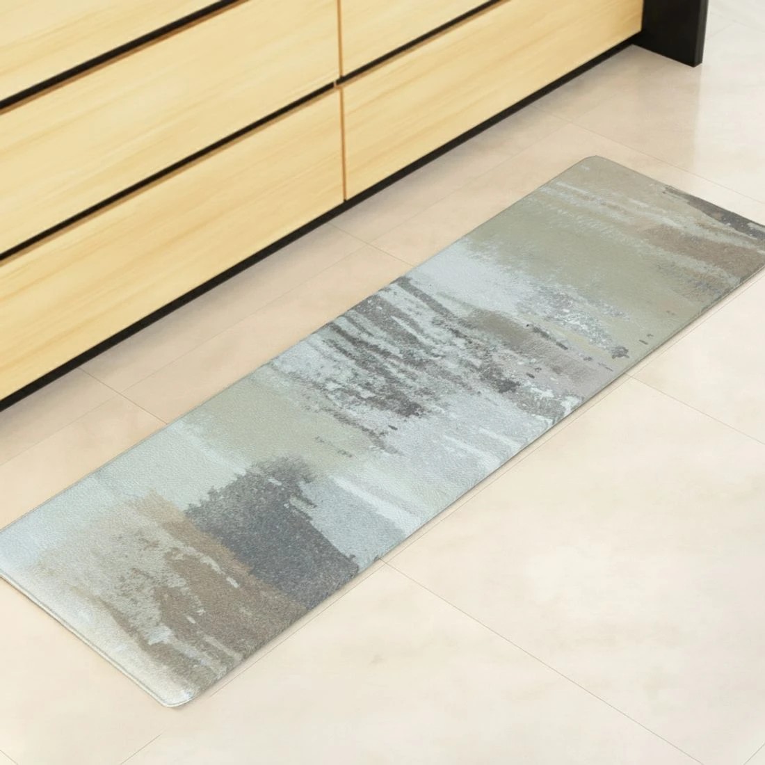 6 Artiss Kitchen Mat 45x150cm PVC Floor Rug Carpet Non-slip Lydia - Multi, 6 of 6