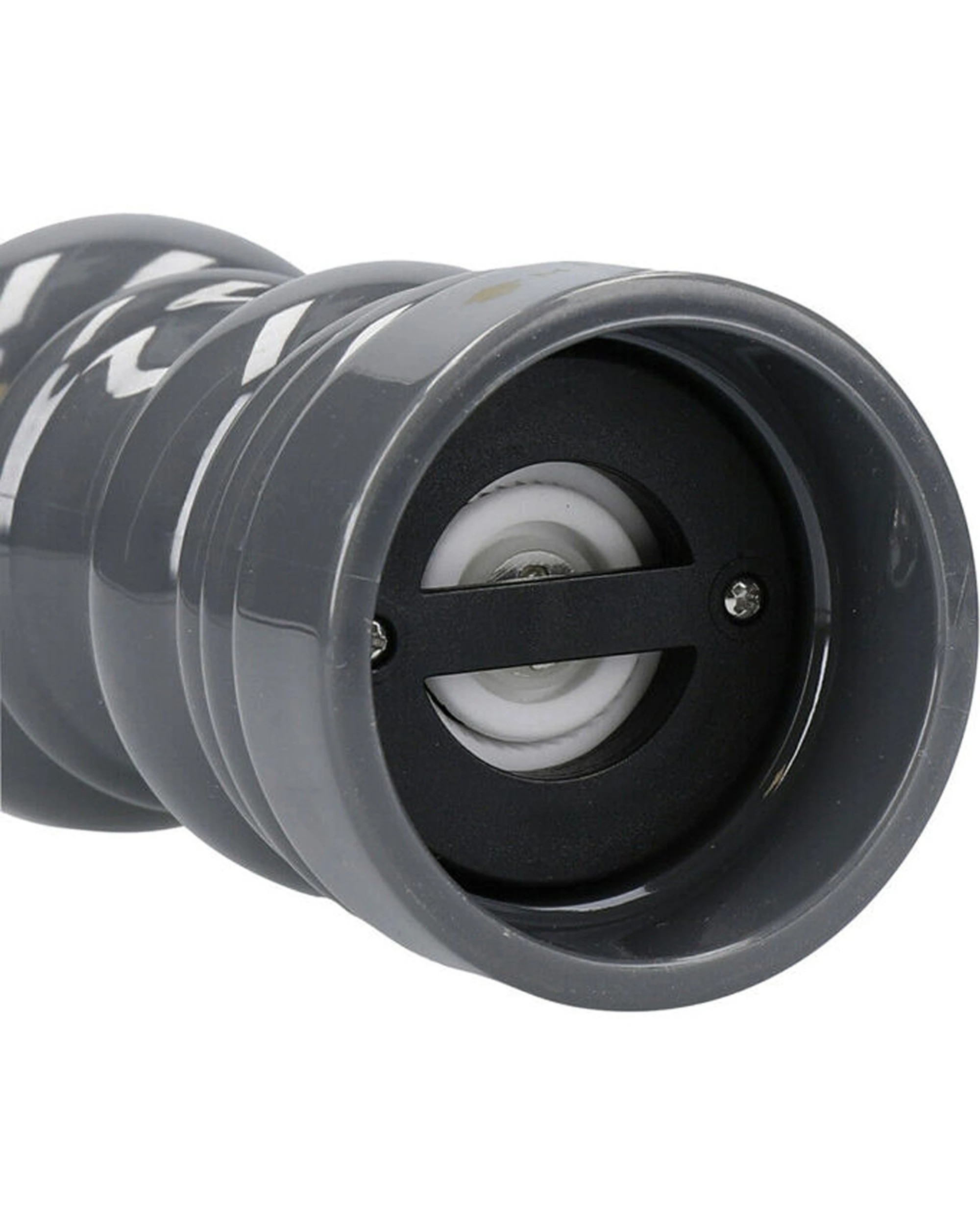 4 Mastercraft 2PK 12cm Classic Capstan Salt Pepper Mill Spice Grinder Kitchen Utensils Set - Grey, 4 of 6