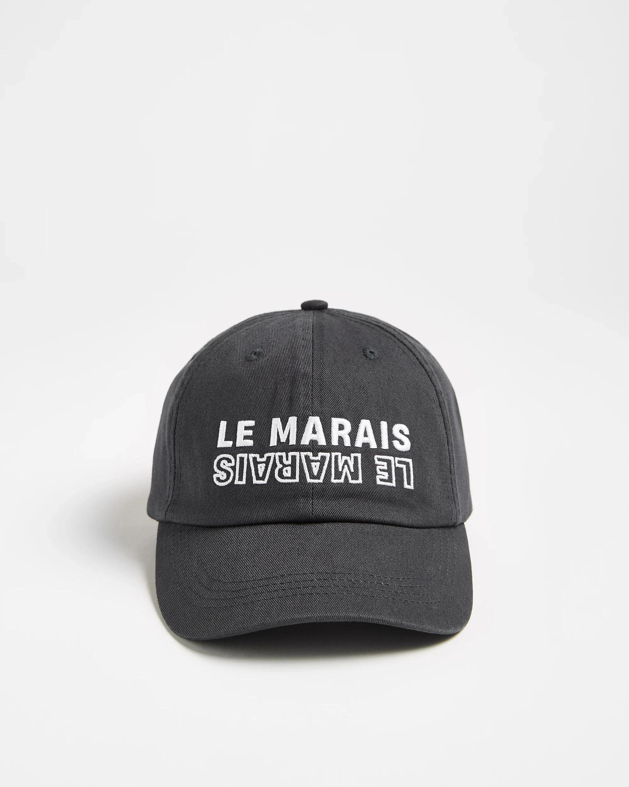 1 Target Womens Embroidered Cap NAVY LE MARAIS, 1 of 3