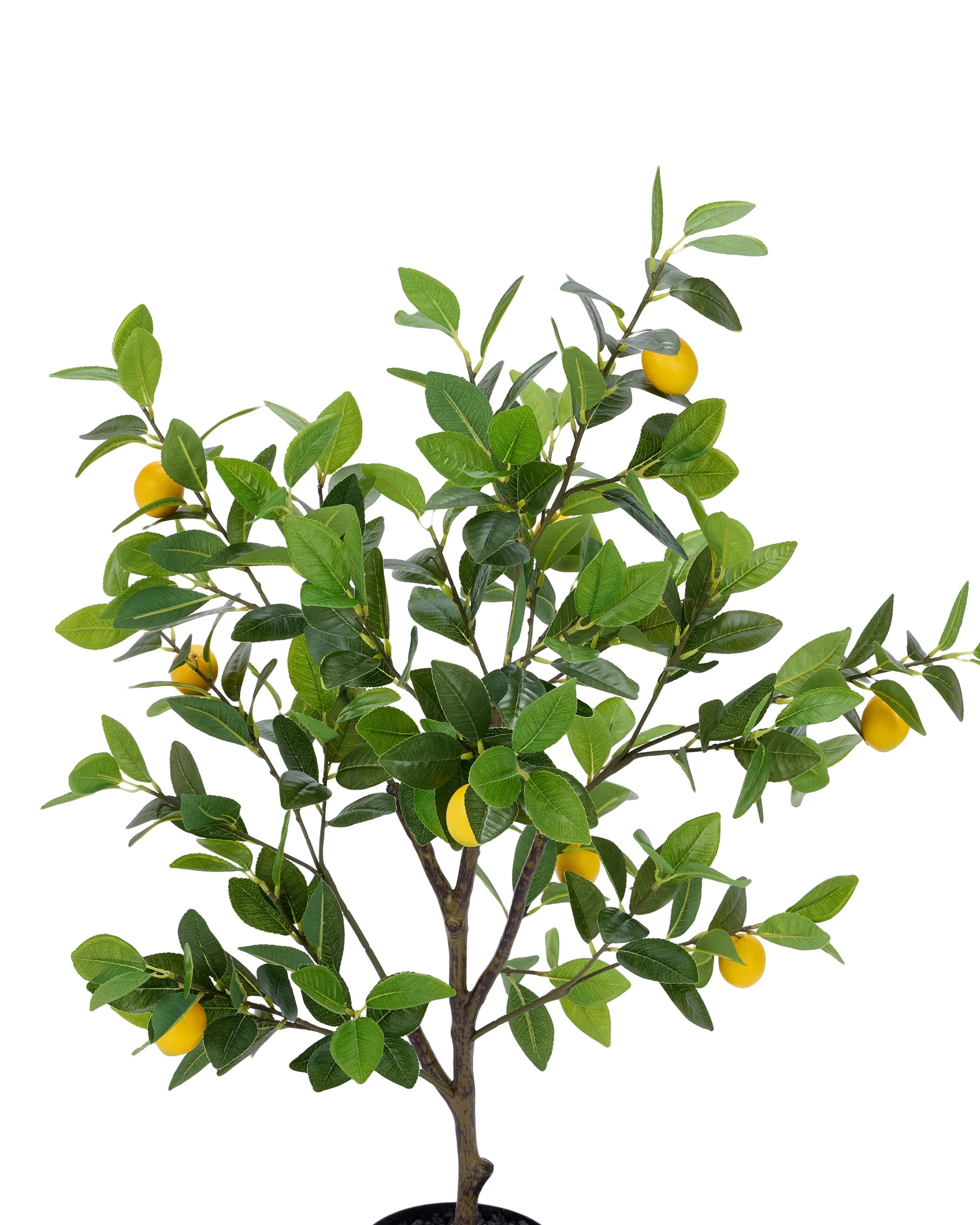 2 Artificial Lemon Tree in Pot, 2 of 3