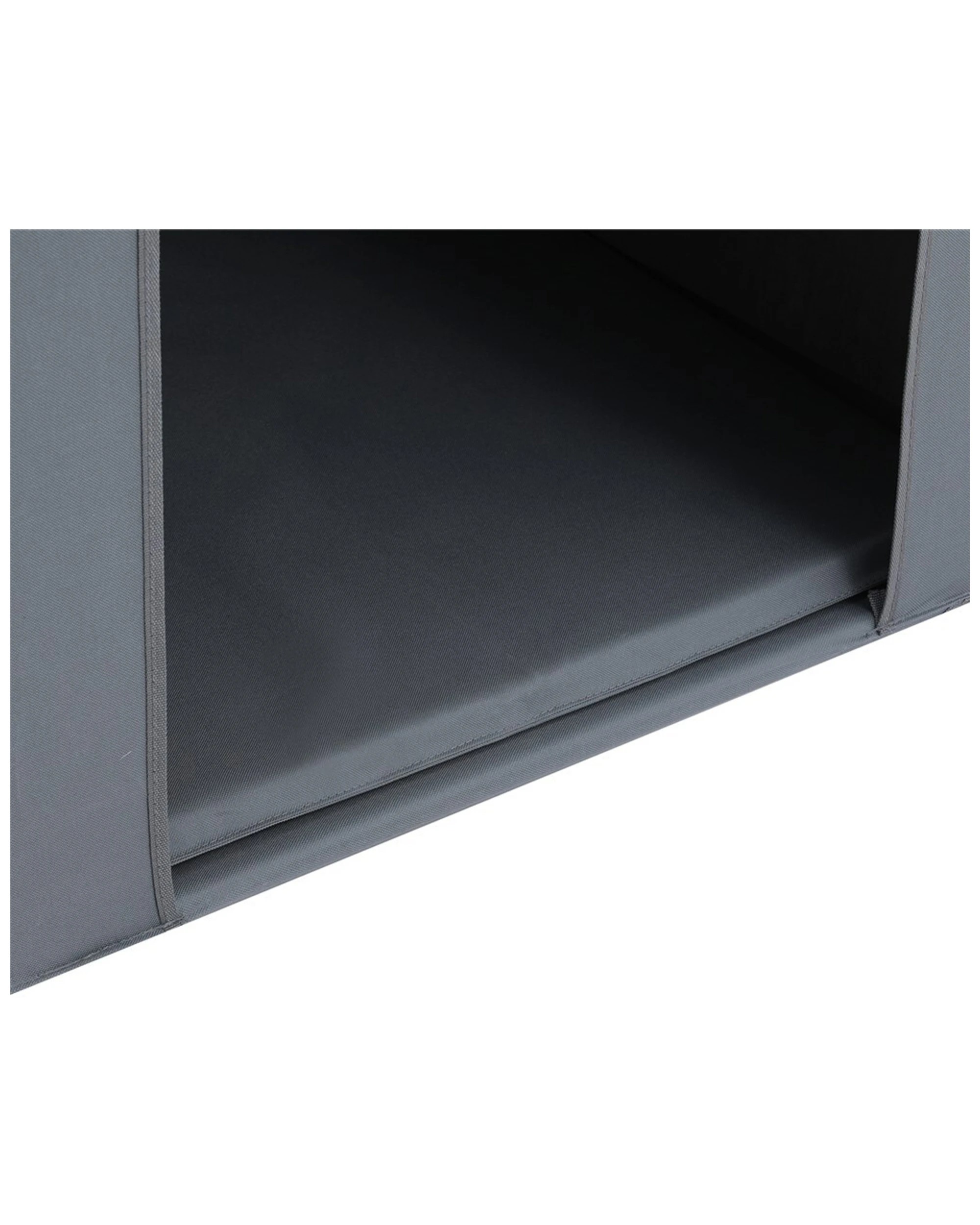 4 Paws And Claws Large Grey Elevated Pet House With Cushion 102x93cm Durable Comfort Outdoors Indoors
 - Grey, 4 of 5