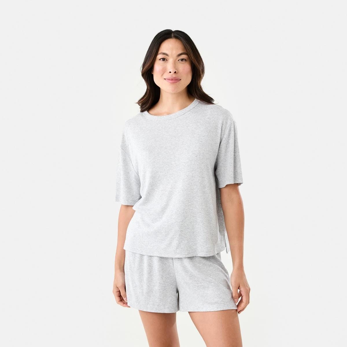 7 Rib Comfort T-shirt SILVER MARLE, 7 of 7