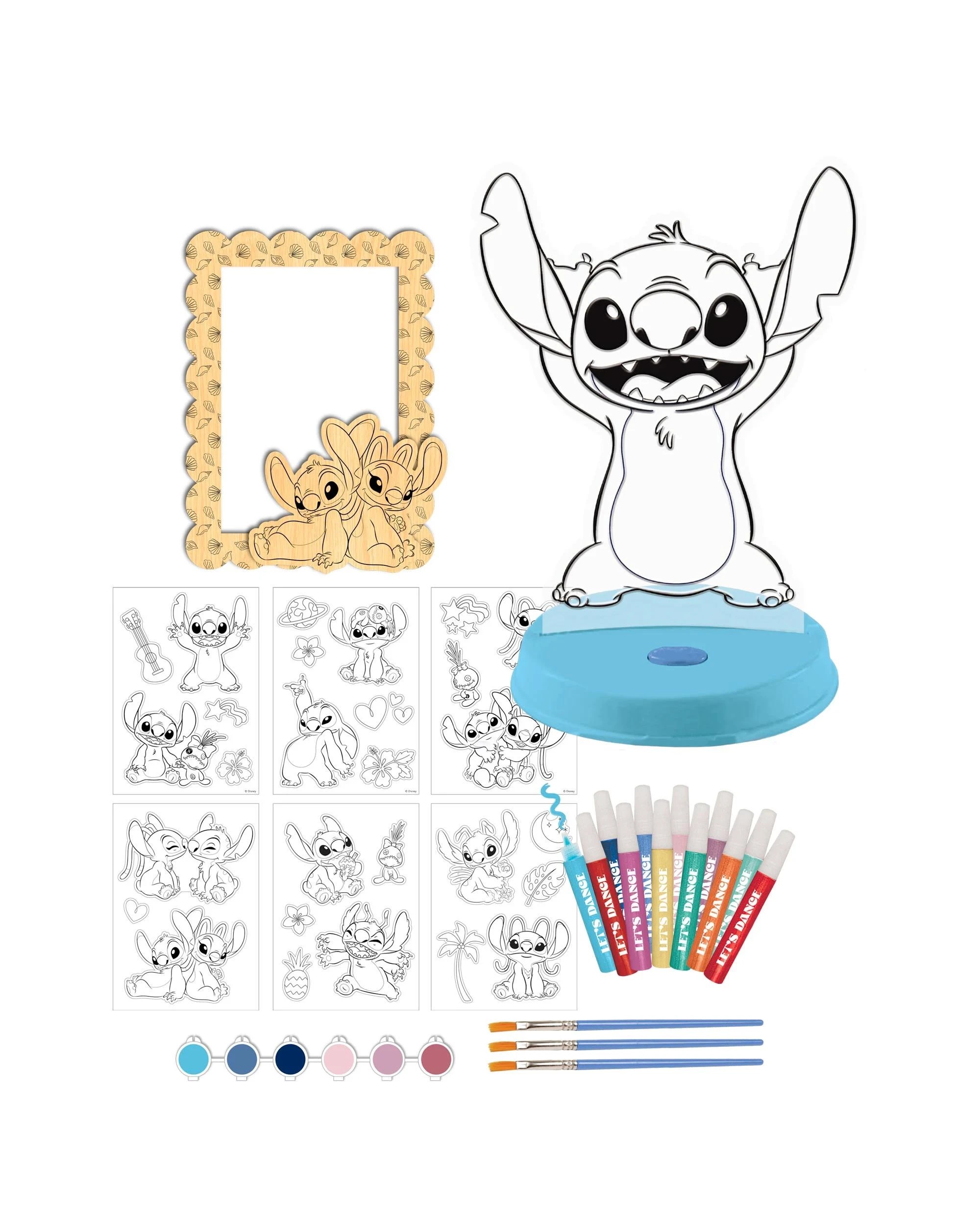 2 Disney Stitch Paint and Play Room Decor Set - Multi, 2 of 3