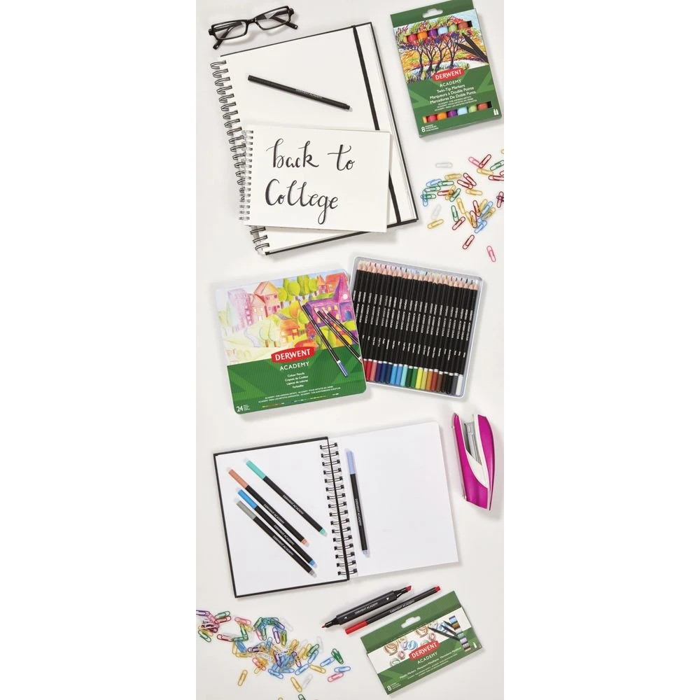 2 Derwent Academy Coloured Pencils 24 Pack, 2 of 9