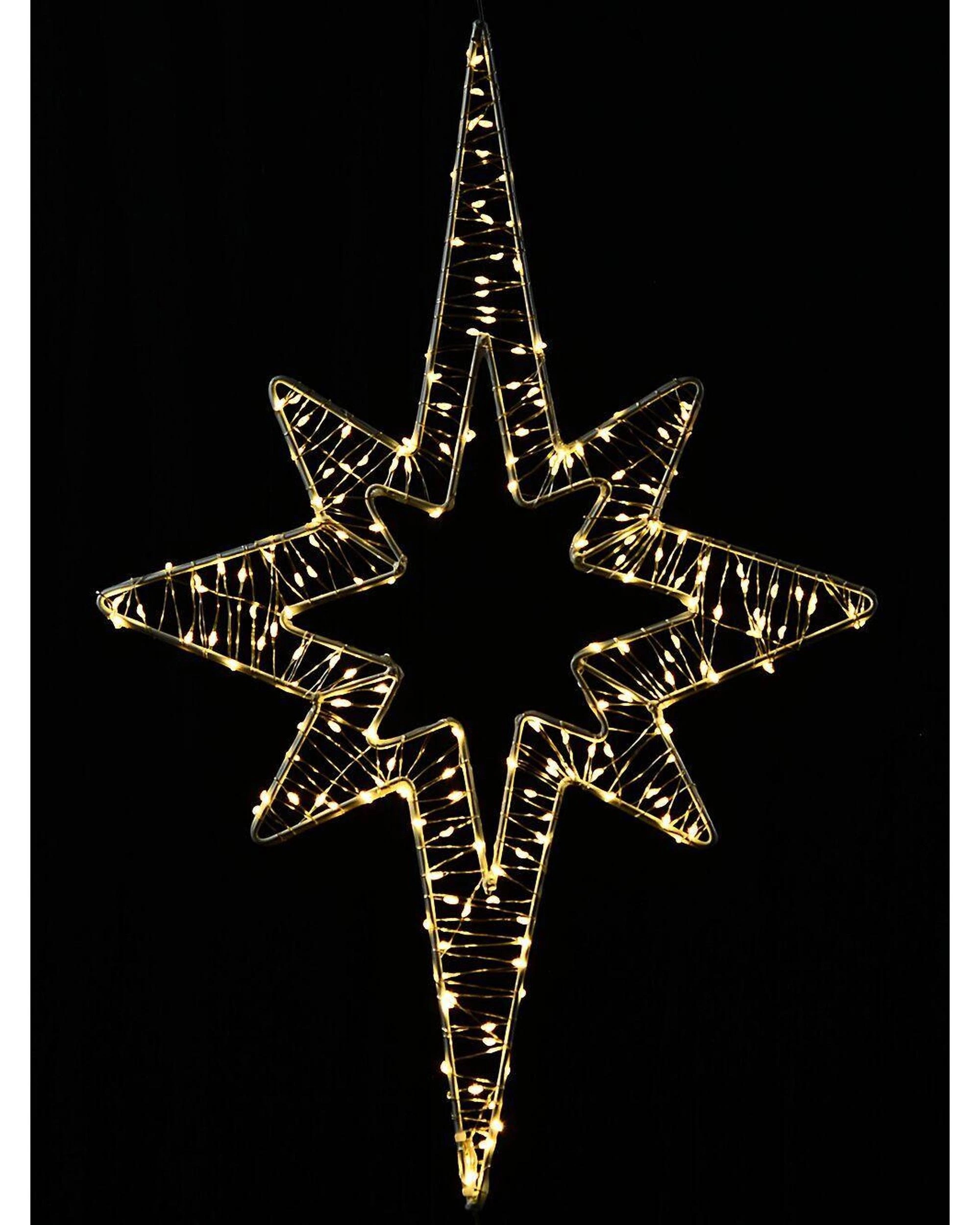 Christmas Warehouse 59cm Warm White LED Northern Star String Light ...