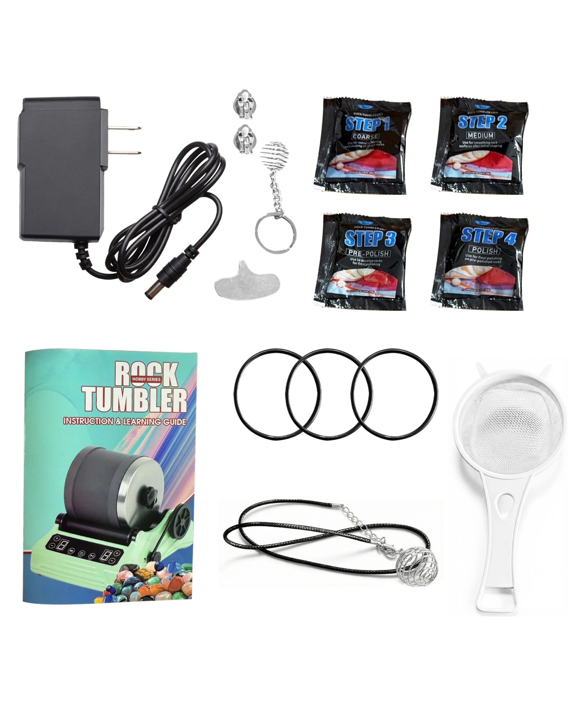 8 Advwin Electric Rock Tumbler for Kids, 9 Speed and 9 Days Model - Purple, 8 of 8