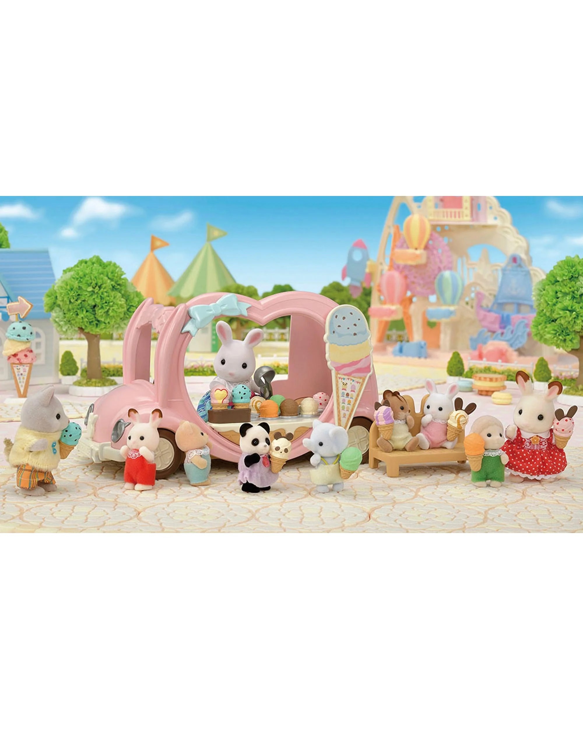 9 Sylvanian Families Ice Cream Van, 9 of 10
