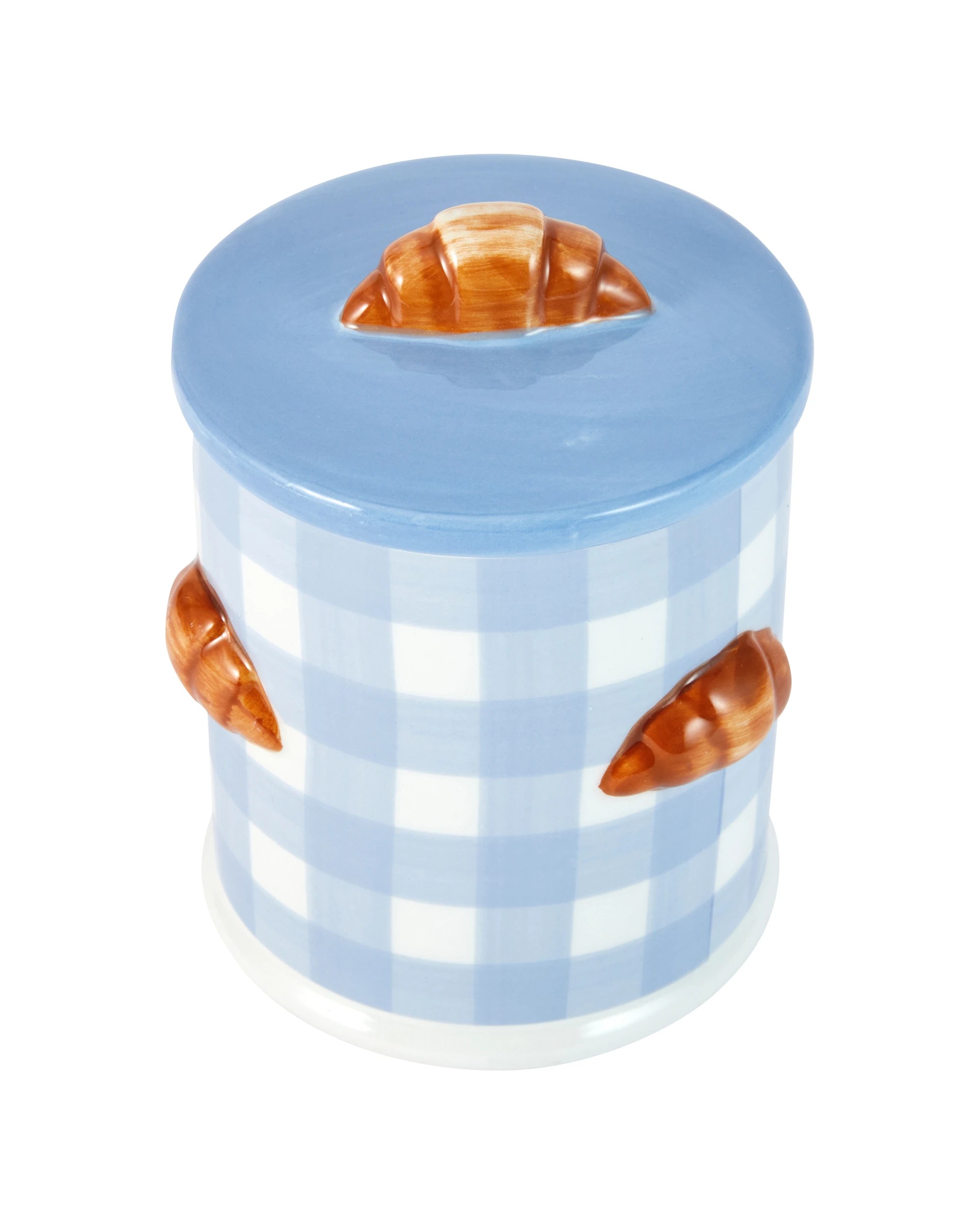 3 Brunch Club Croissant Check Candle, 3 of 6