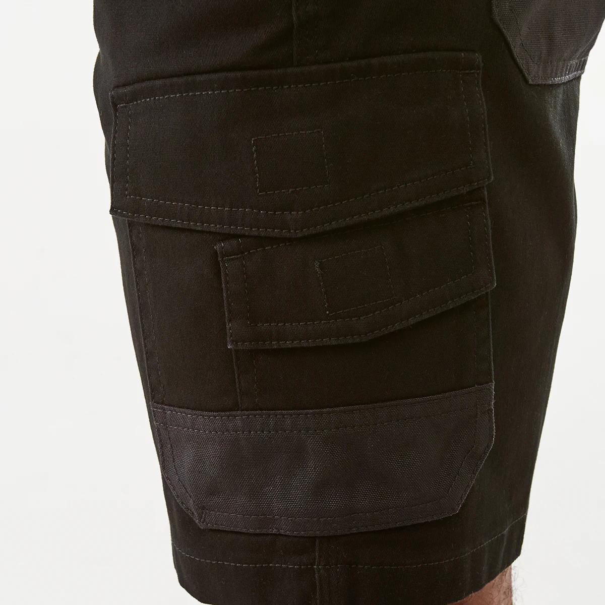 6 Jogger Work Shorts BLACK, 6 of 7