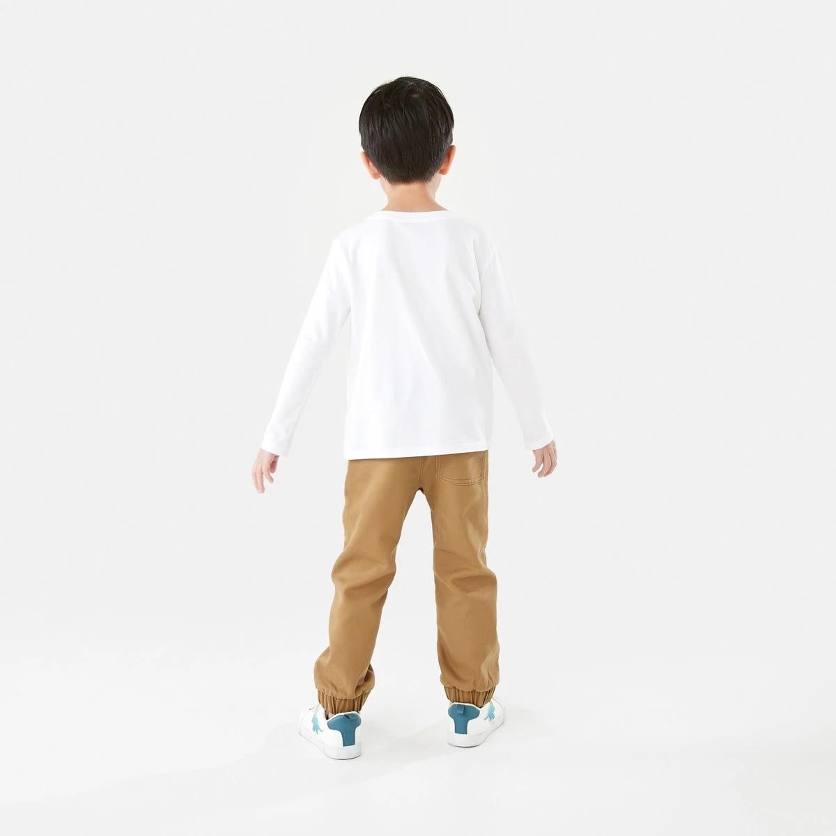 6 Pull-On Knit Joggers FOXTROT BROWN, 6 of 8
