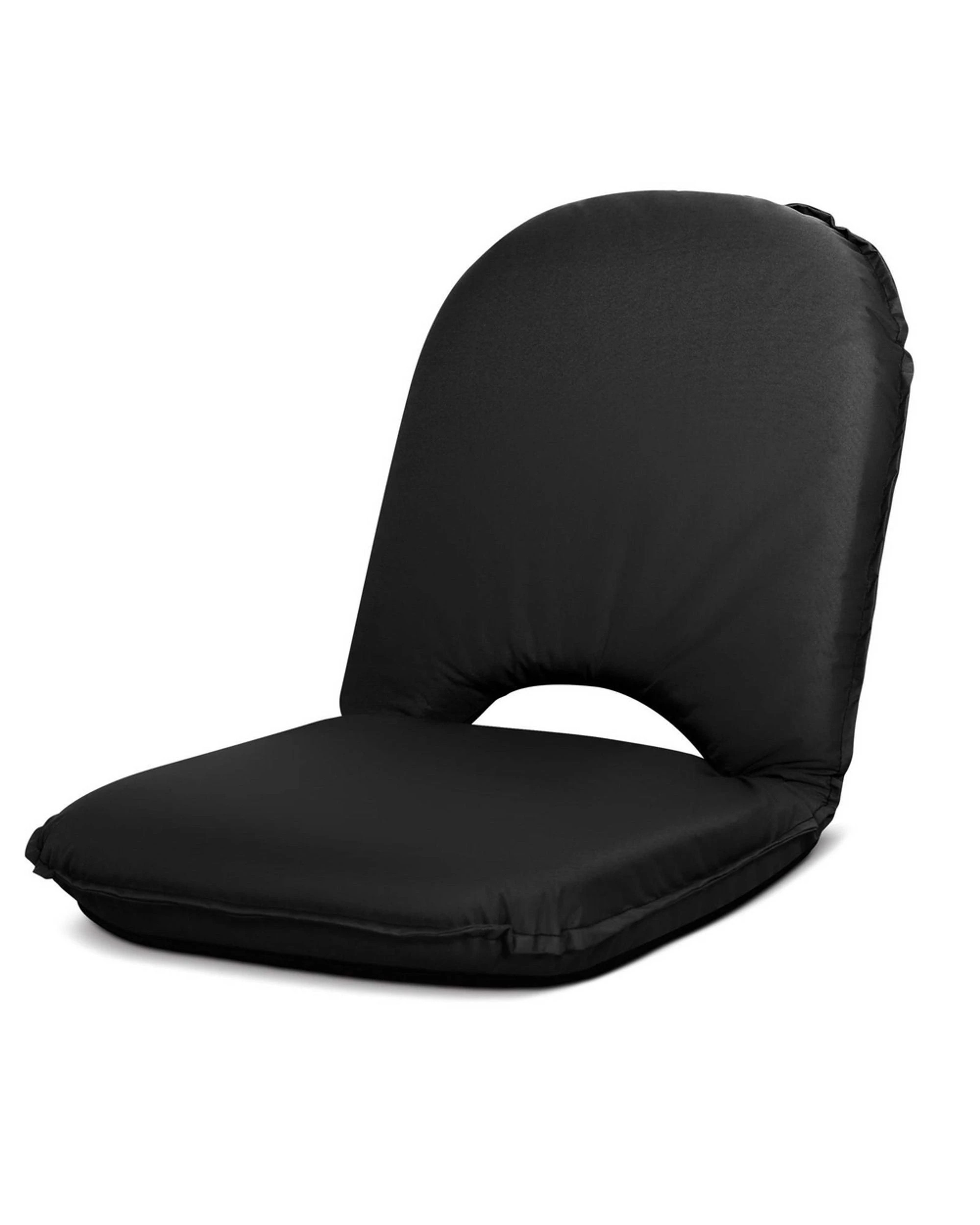 1 Artiss Floor Lounge Sofa Camping Chair - Black, 1 of 5