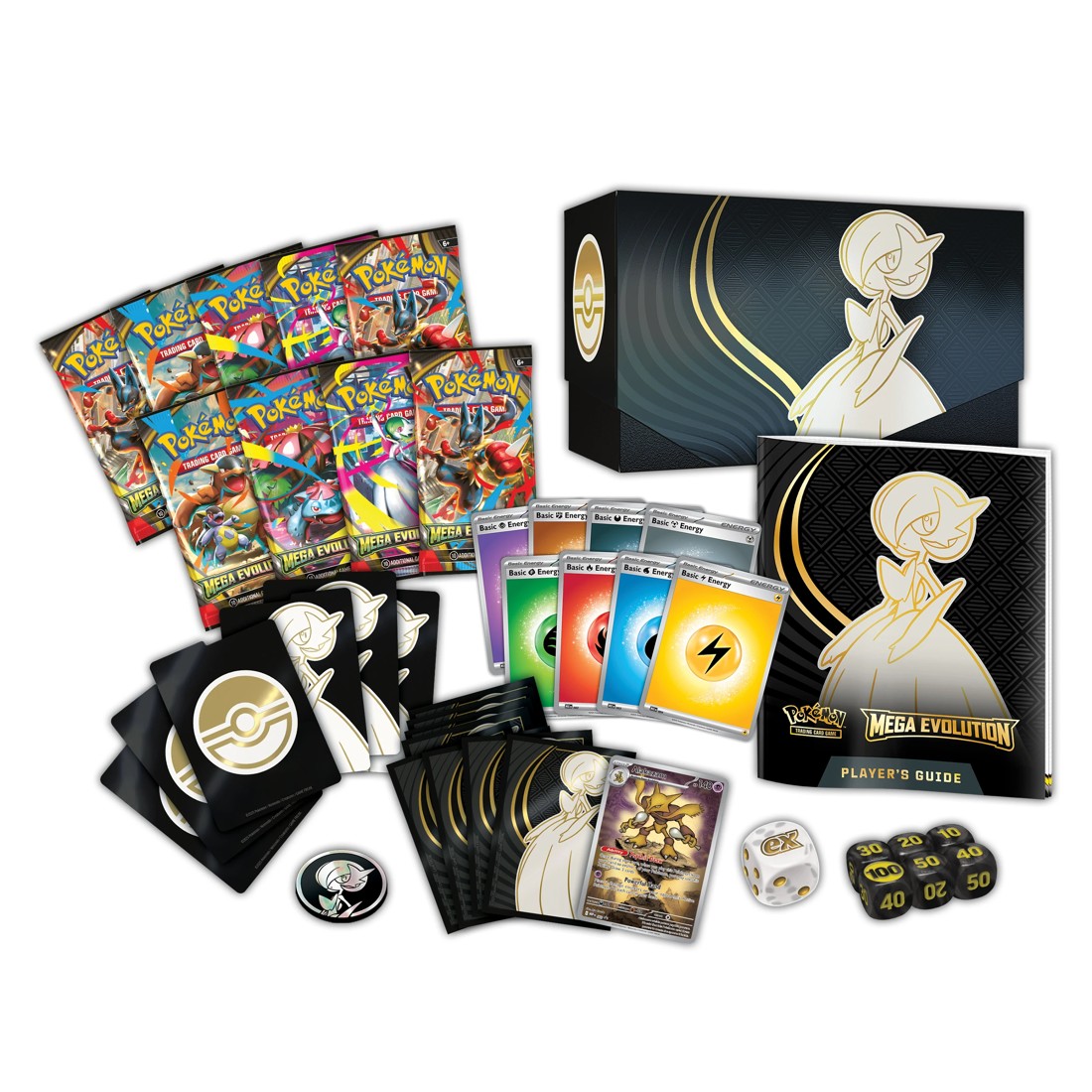 5 Pokemon Trading Card Game: Mega Evolution Elite Trainer Box - Assorted, 5 of 10