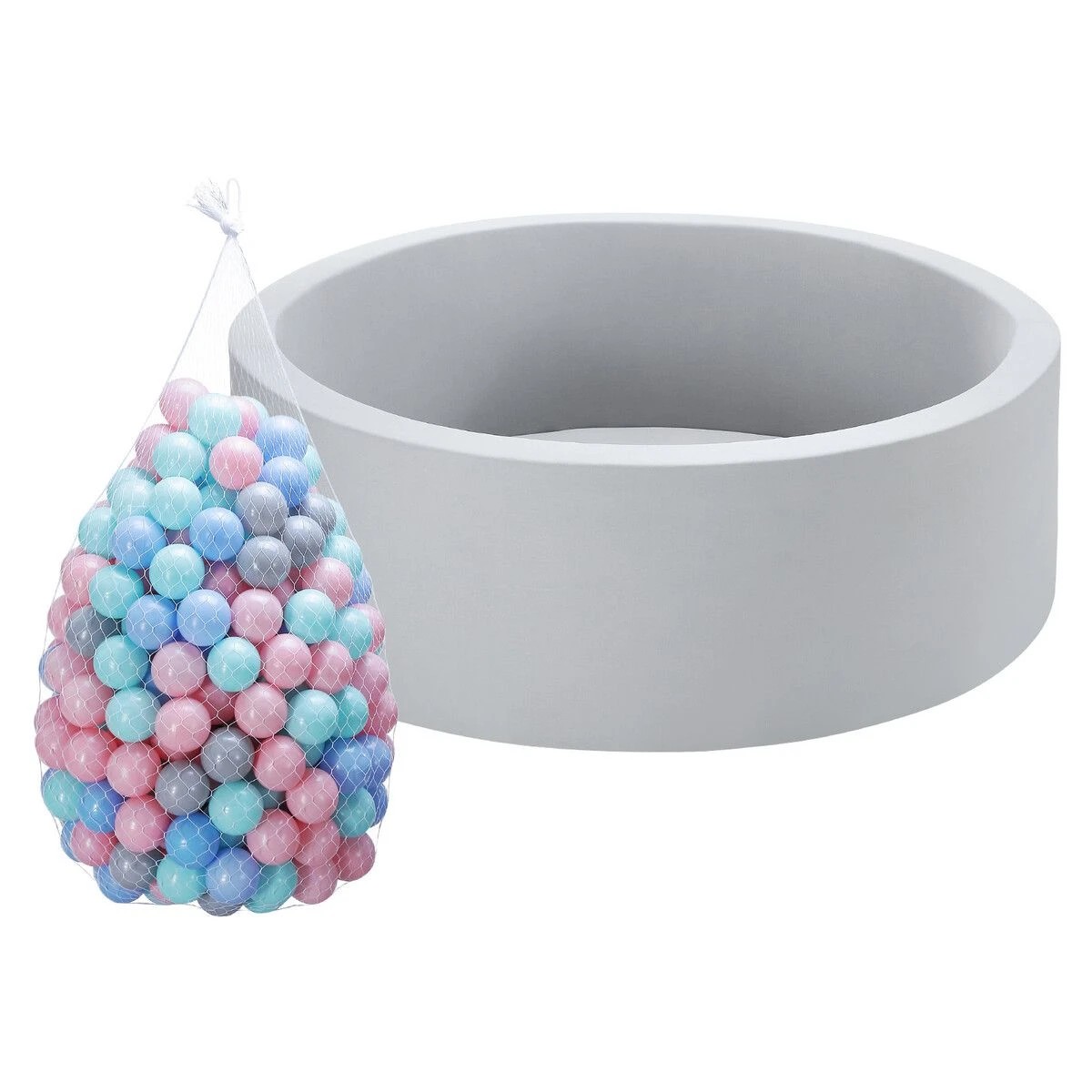 1 AUSWAY Foam Ball Pit Toy Pool Childrens Softplay Playpen Fence, 1 of 3